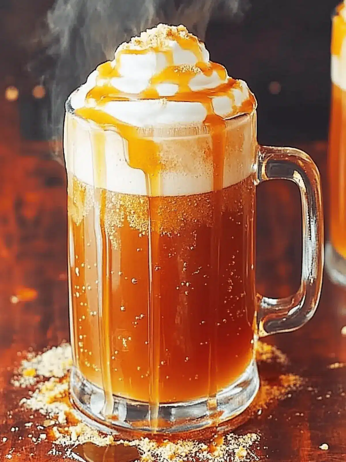 Creamy Boozy Butterbeer Punch for Magical Gatherings 2 Boozy Butterbeer Punch