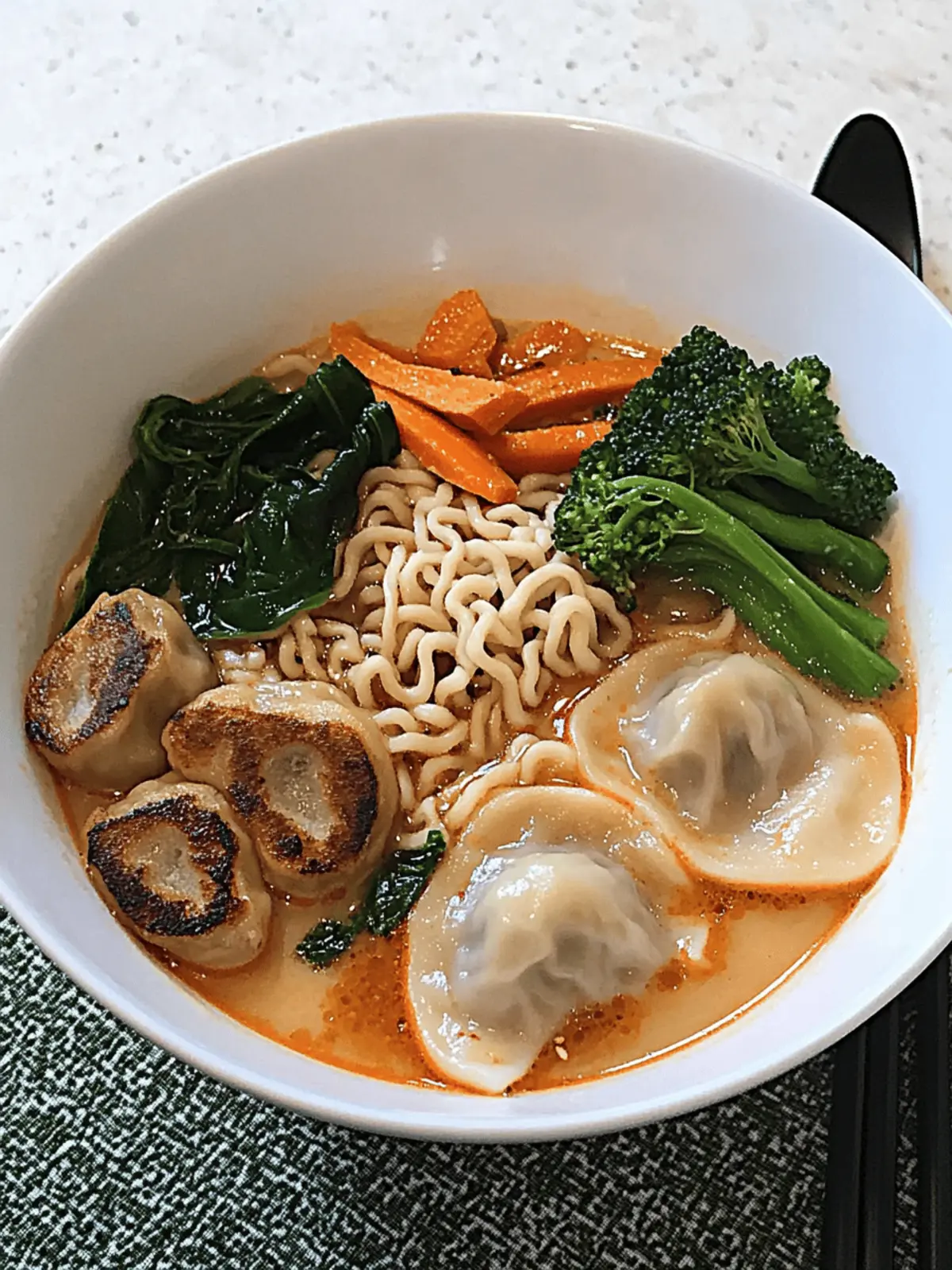 Satisfy Your Cravings with Dumpling Ramen Bowl Delight 4 Dumpling Ramen Bowl