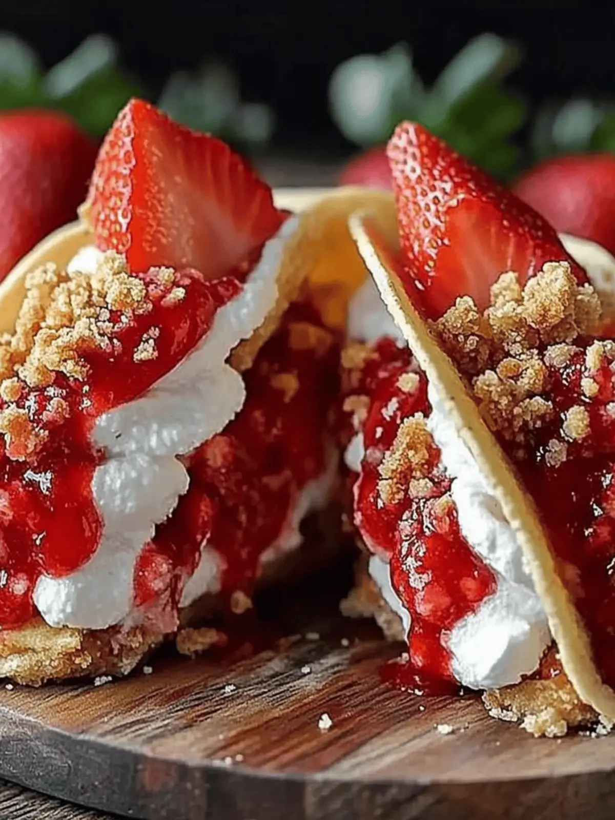 Irresistible Strawberry Crunch Cheesecake Tacos You’ll Adore 3 Strawberry Crunch Cheesecake Tacos
