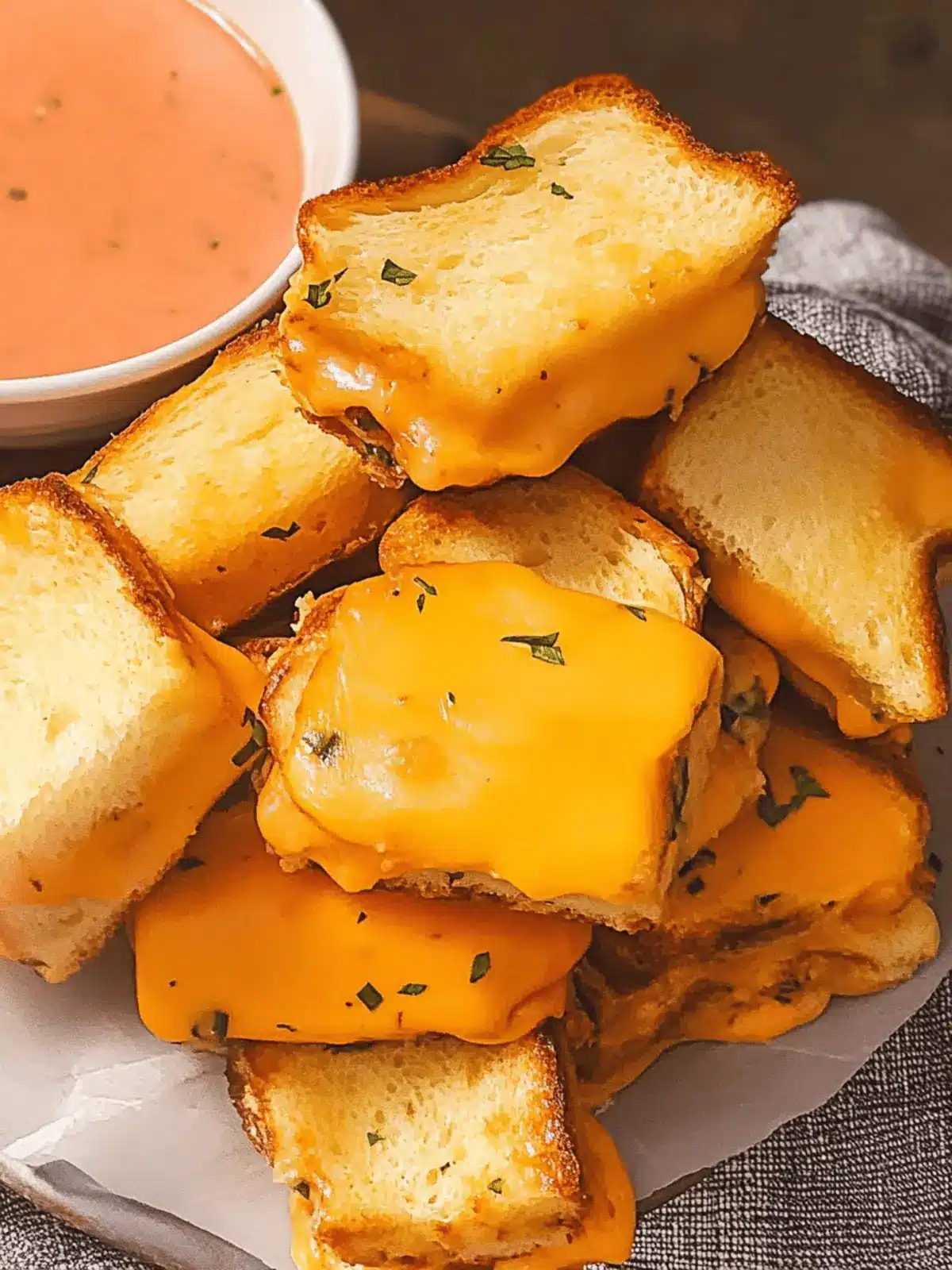 Hawaiian Roll Grilled Cheese
