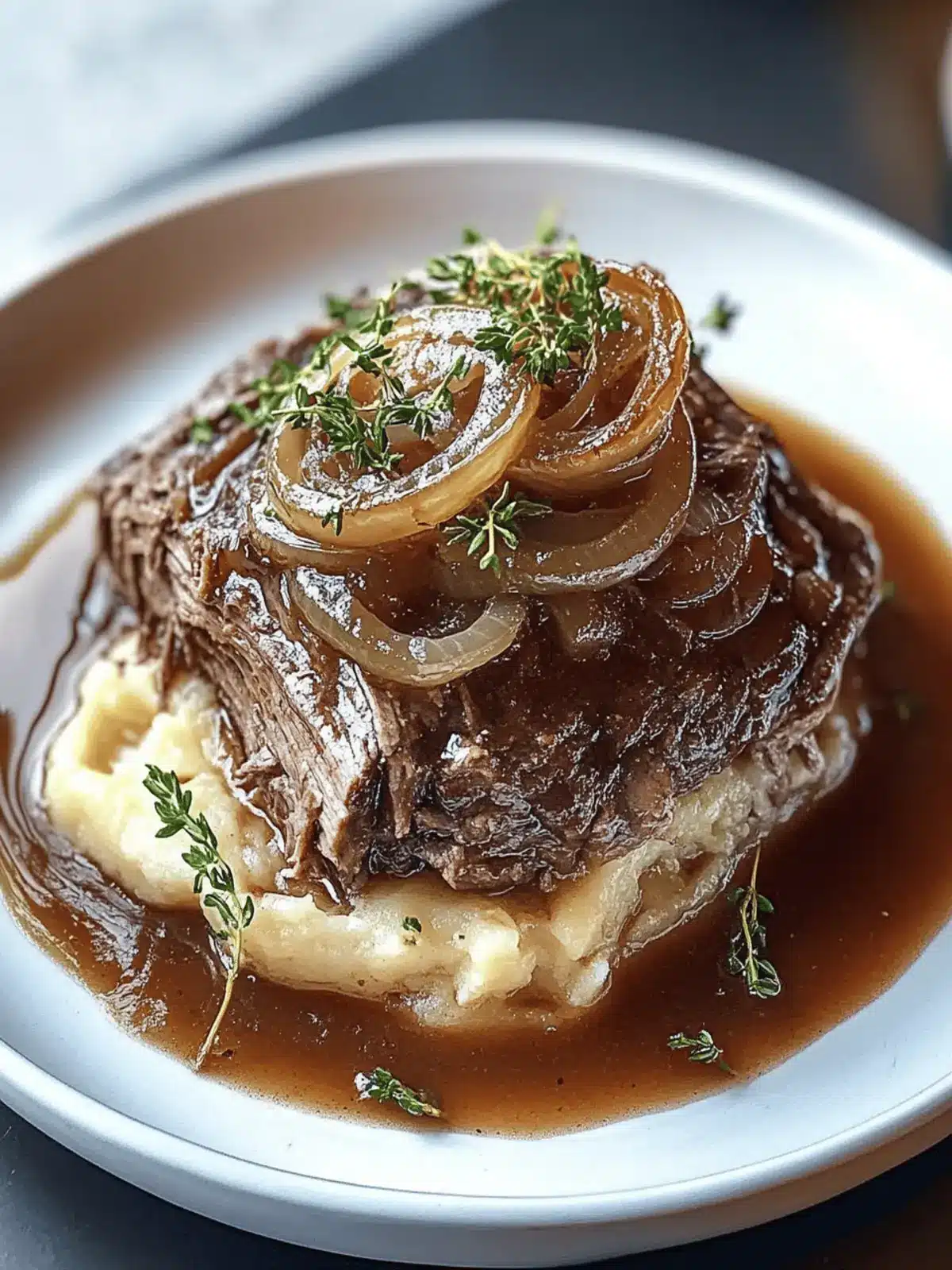 Savory French Onion Pot Roast