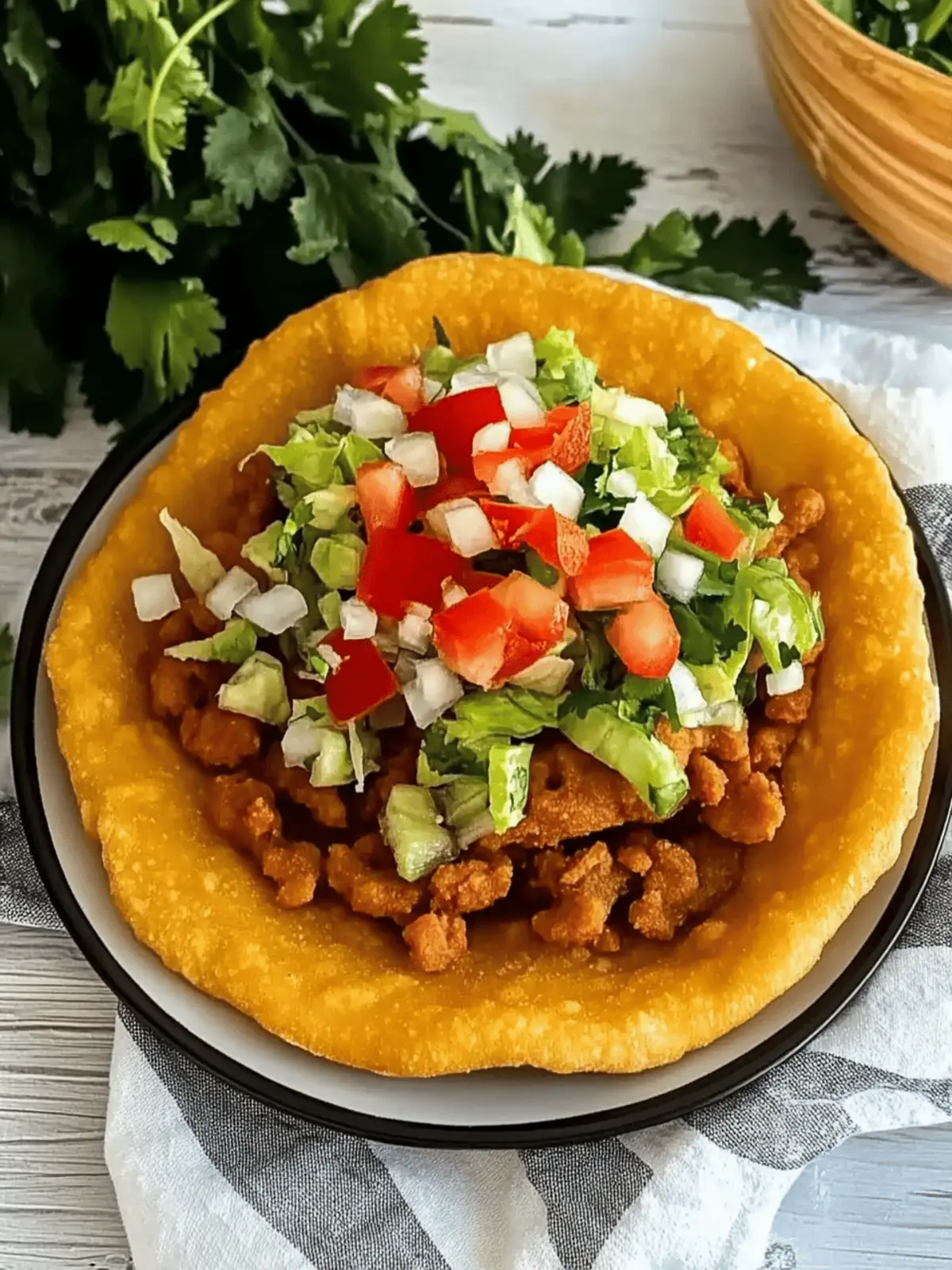 Homemade Navajo Taco Recipe: Fry Bread That Thrills Your Tastebuds 2 Homemade Navajo Taco (Indian Fry Bread) Recipe