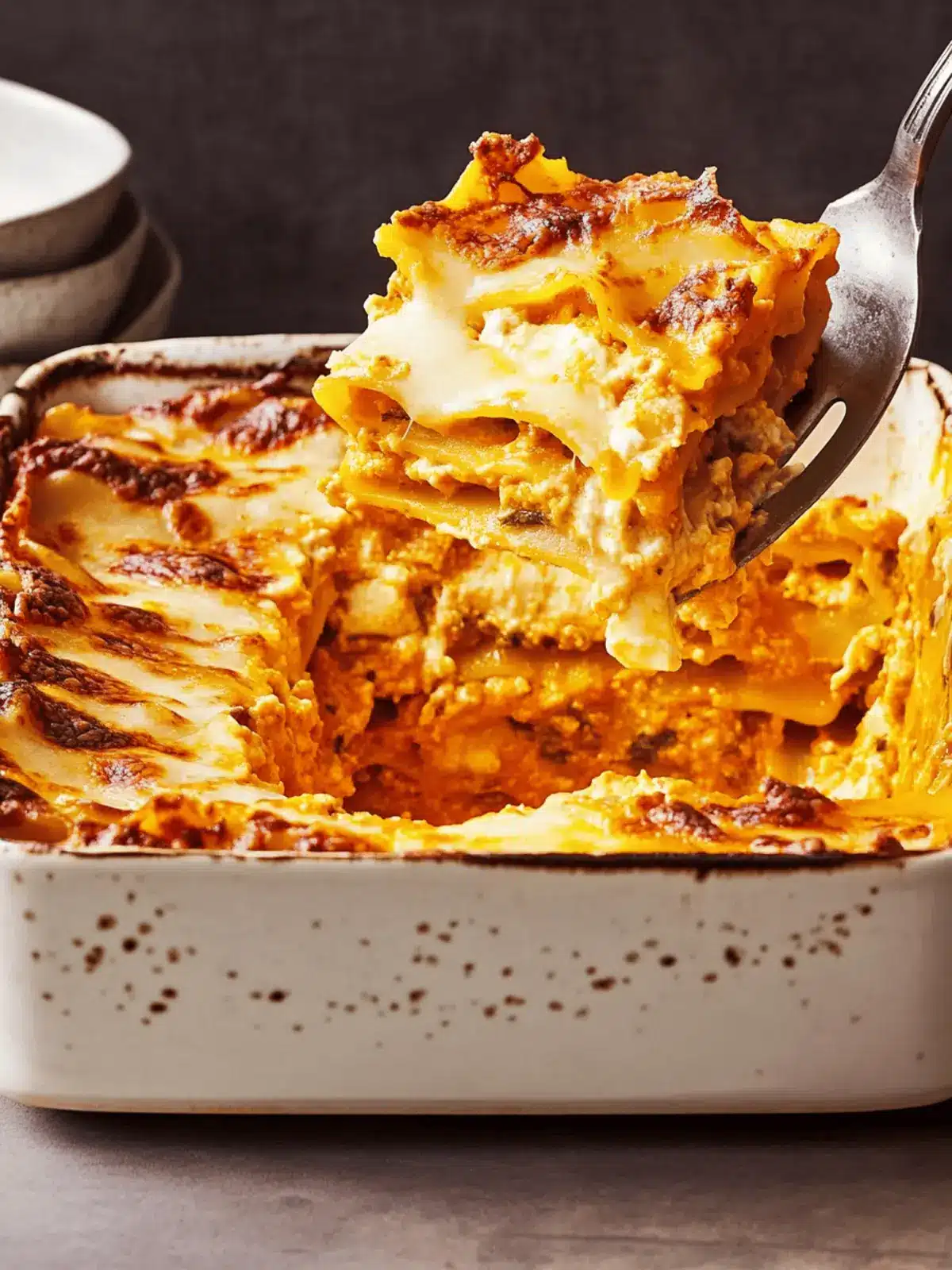 Pumpkin Lasagna