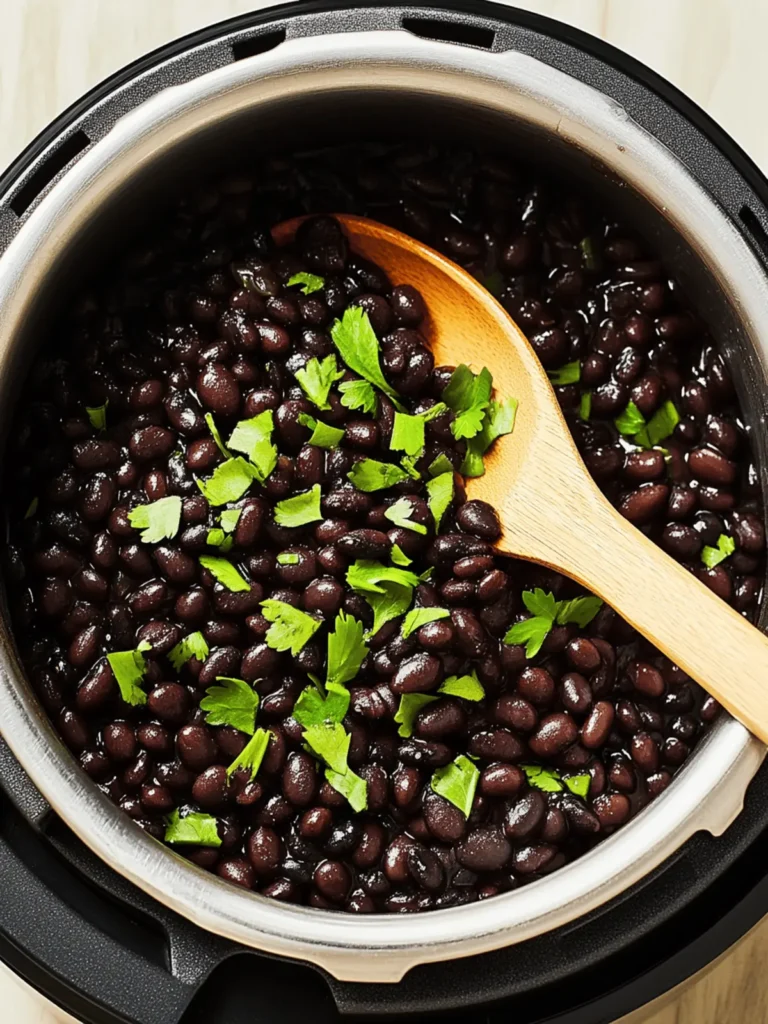 Instant Pot Black Beans