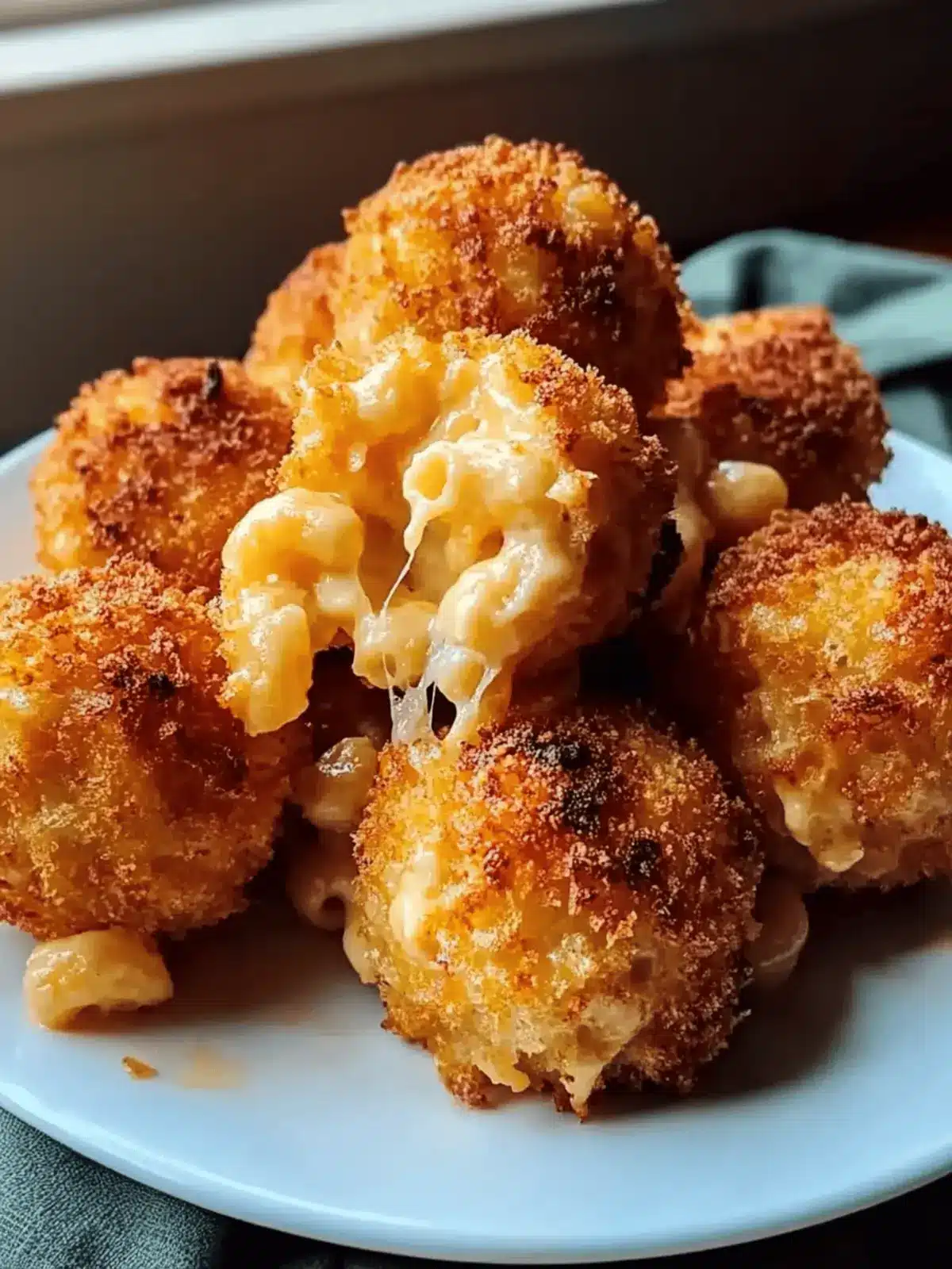 Air Fryer Mac and Cheese Balls