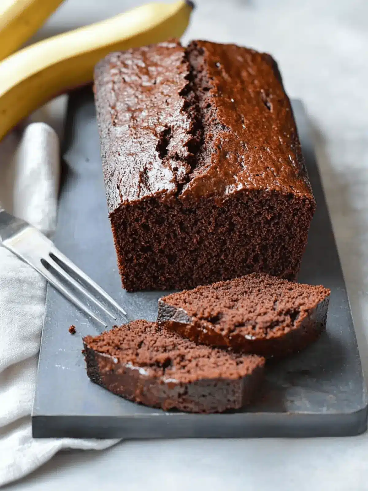 Indulge in Rich Chocolate Banana Bread: Your New Favorite Treat 4 Rich Chocolate Banana Bread