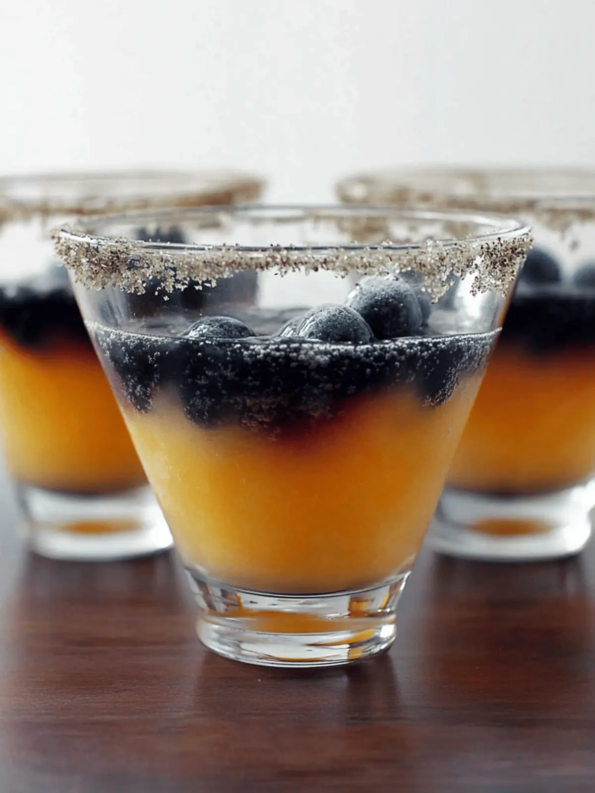 Spooktacular Black + Orange Rum Punch for Halloween Fun 3 Black + Orange Rum Punch