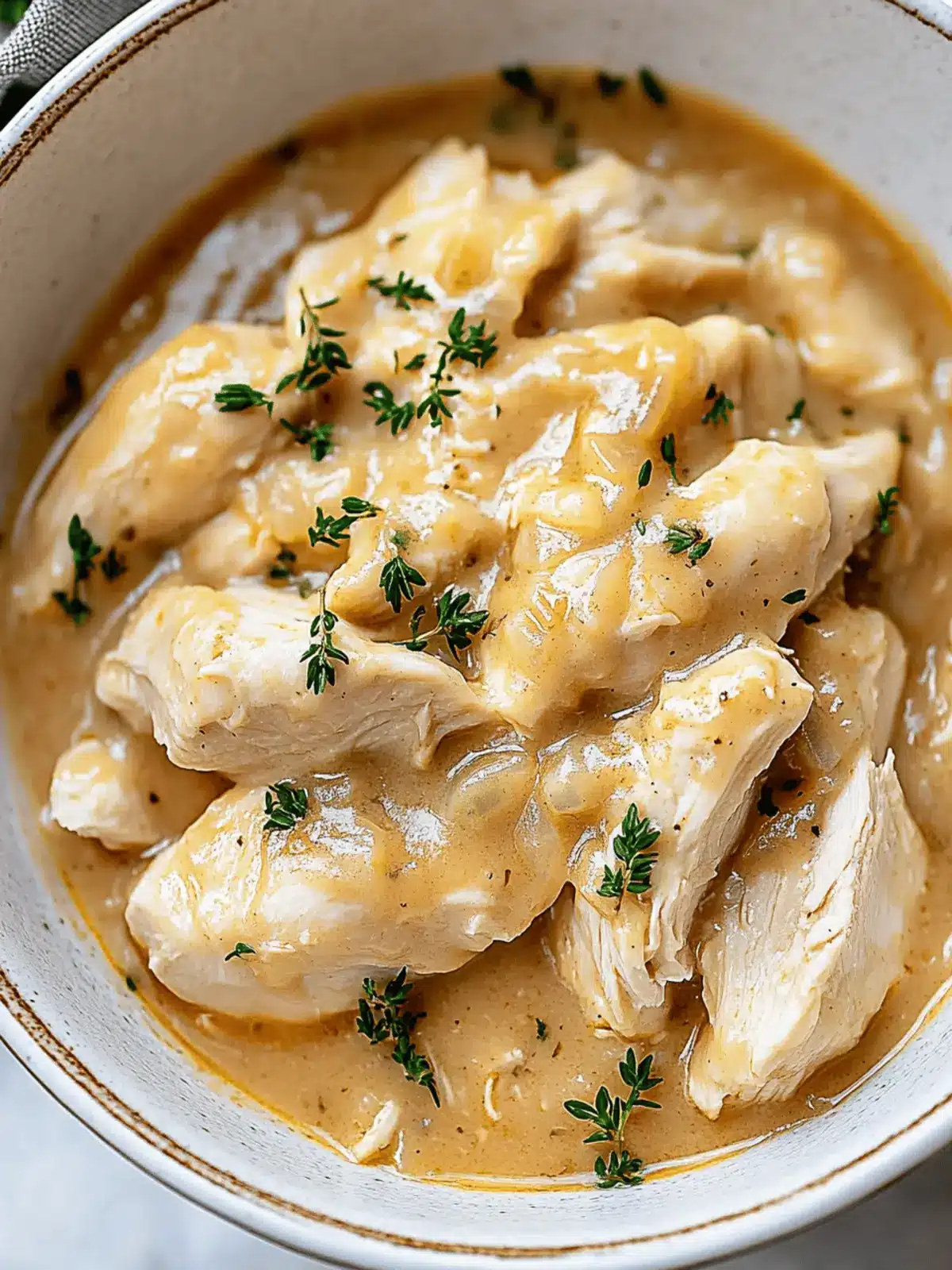 Easy Crockpot Chicken and Gravy for Cozy Weeknight Dinners 2 Easy Crockpot Chicken and Gravy