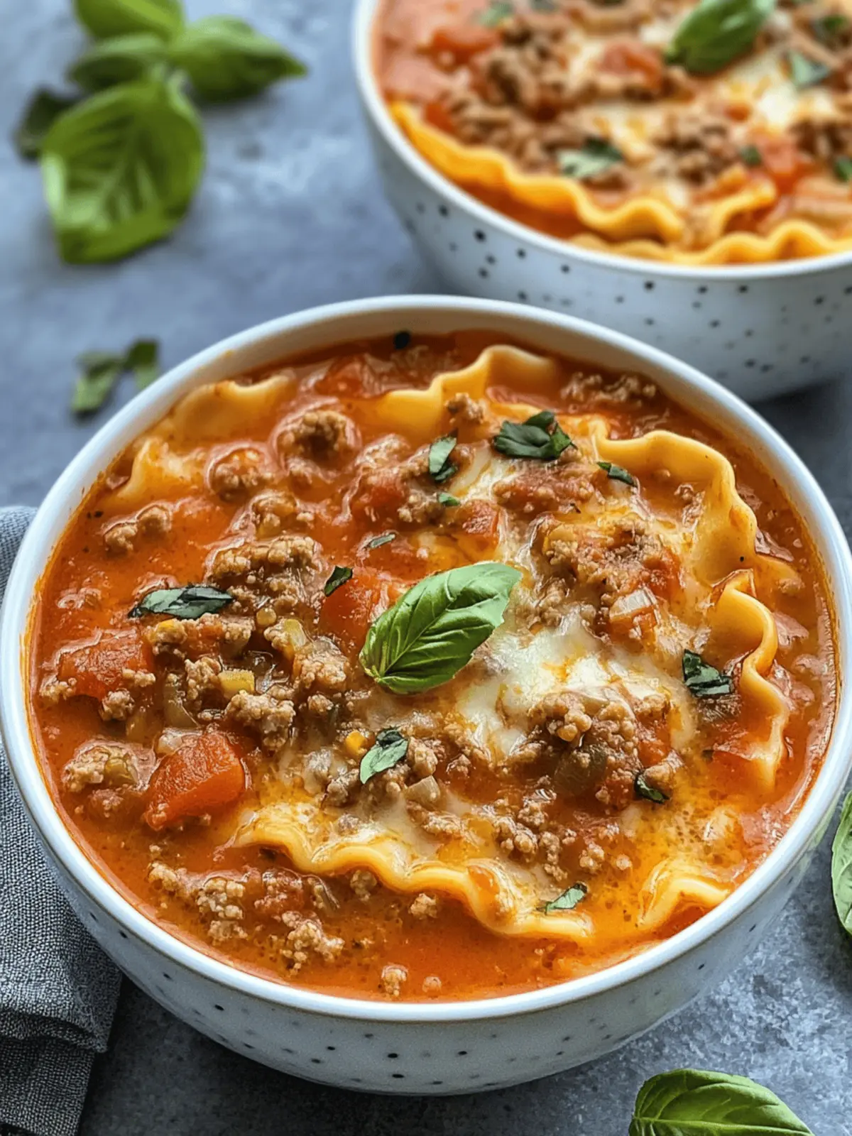 Viral TikTok Lasagna Soup: Cozy Comfort in a Bowl 2 Viral TikTok Lasagna Soup