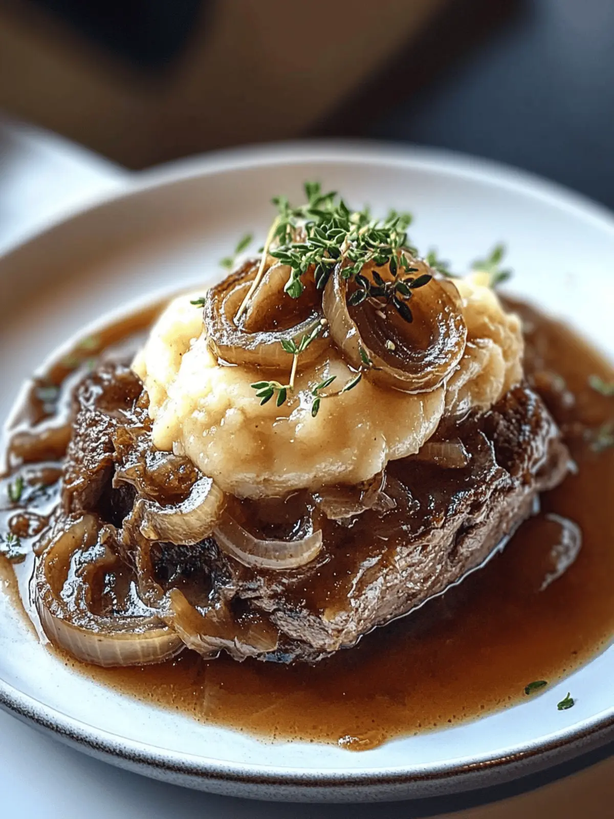 Savory French Onion Pot Roast
