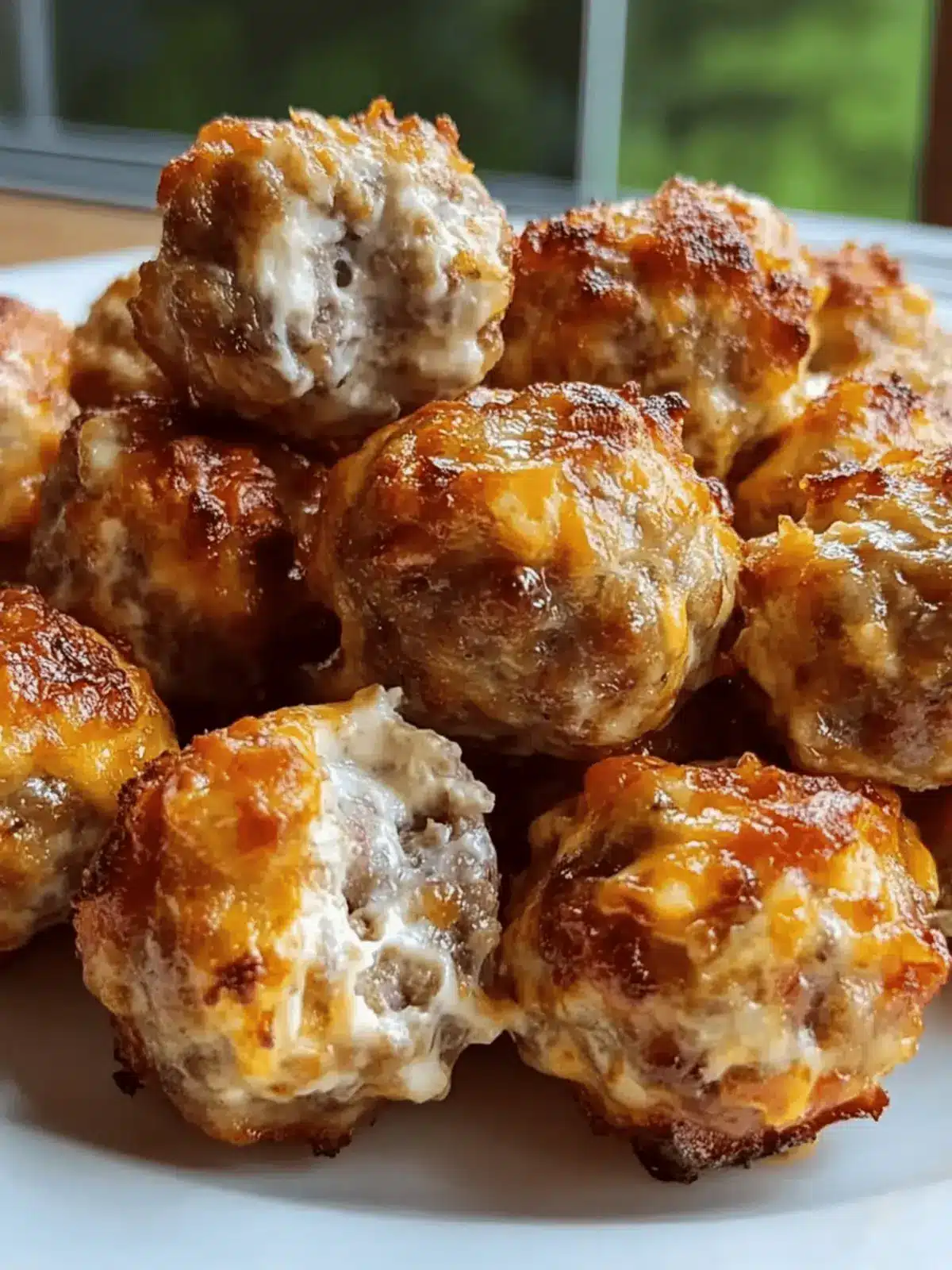 Rotel Cream Cheese Sausage Balls