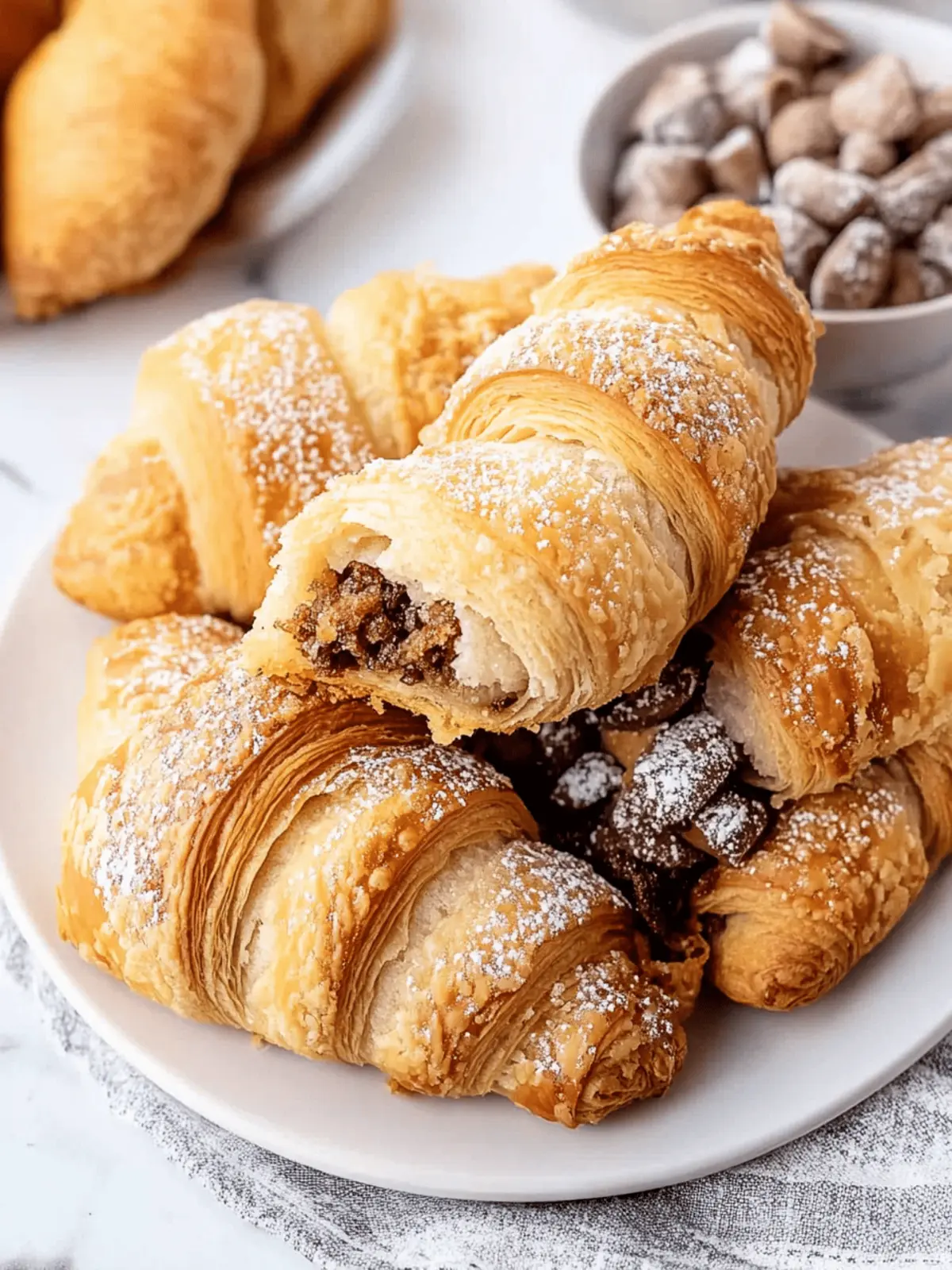 TikTok Cookie Croissants