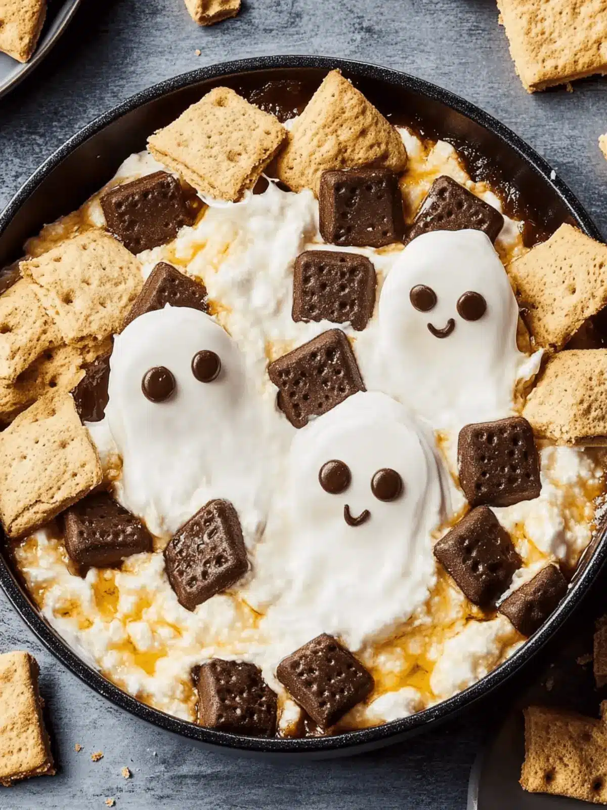 Ghost S'mores Dip