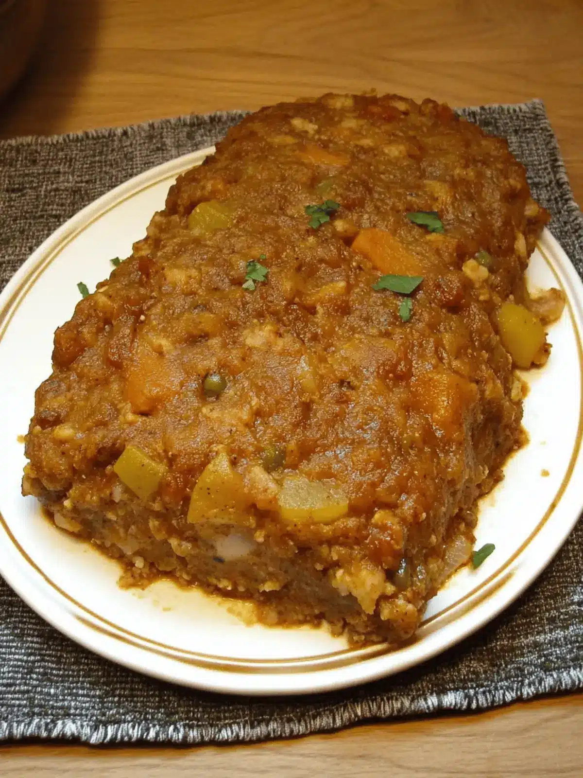 Poyha (Old Native American Recipe) Meat & Cormeal