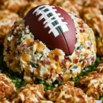 Jalapeño Popper Football Cheese Ball