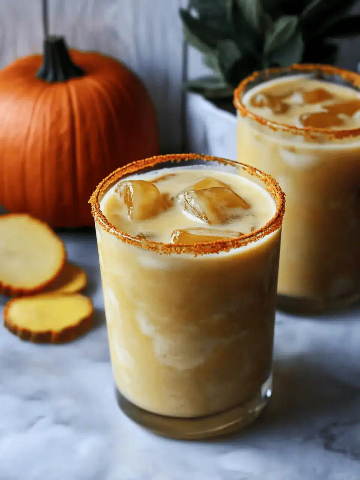 Pumpkin Sp-Iced Tea Horchata
