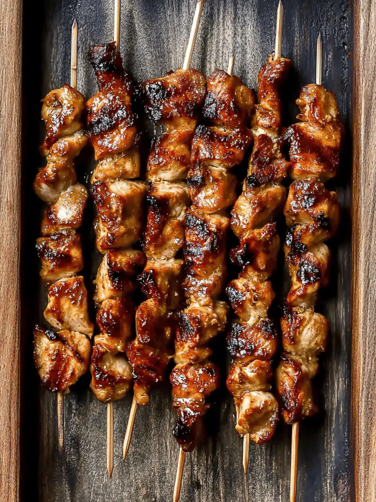 Grilled Thai Coconut Chicken Skewers