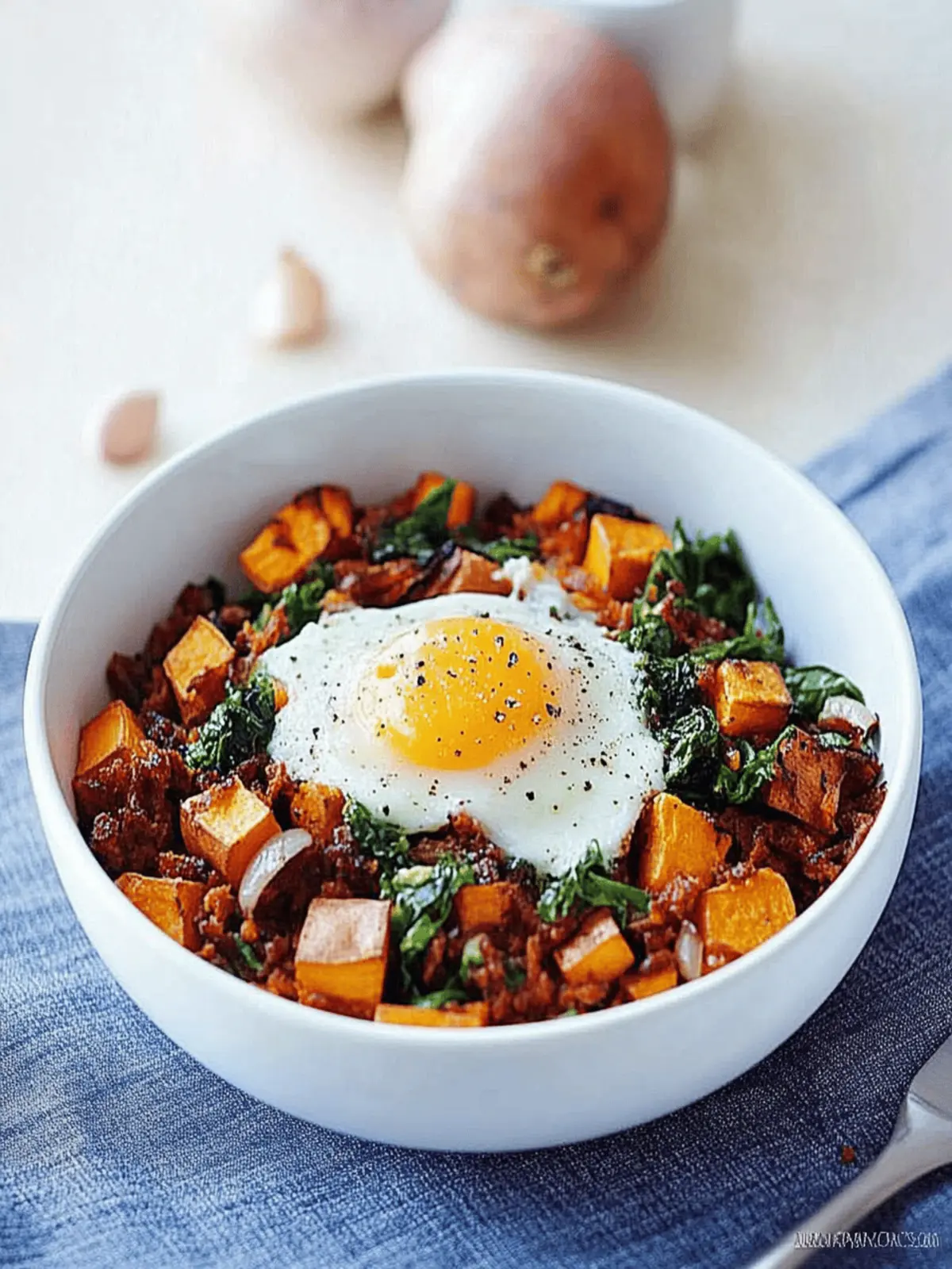 Savory Sweet Potato Breakfast Hash Ready in 20 Minutes 4 Sweet Potato Breakfast Hash