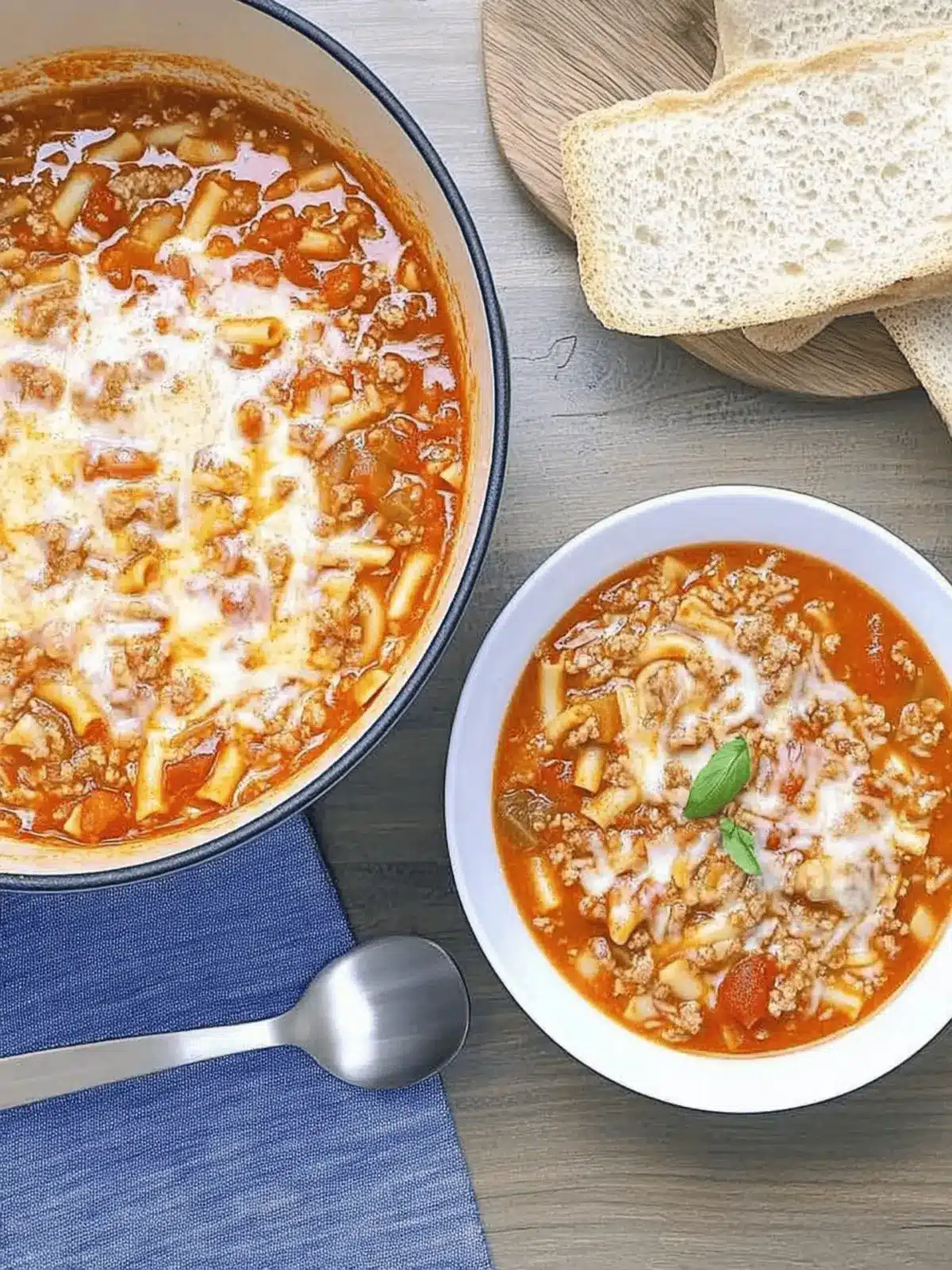 Mouthwatering Slow Cooker Lasagna Soup Ready in 30 Minutes 5 Slow Cooker Lasagna Soup