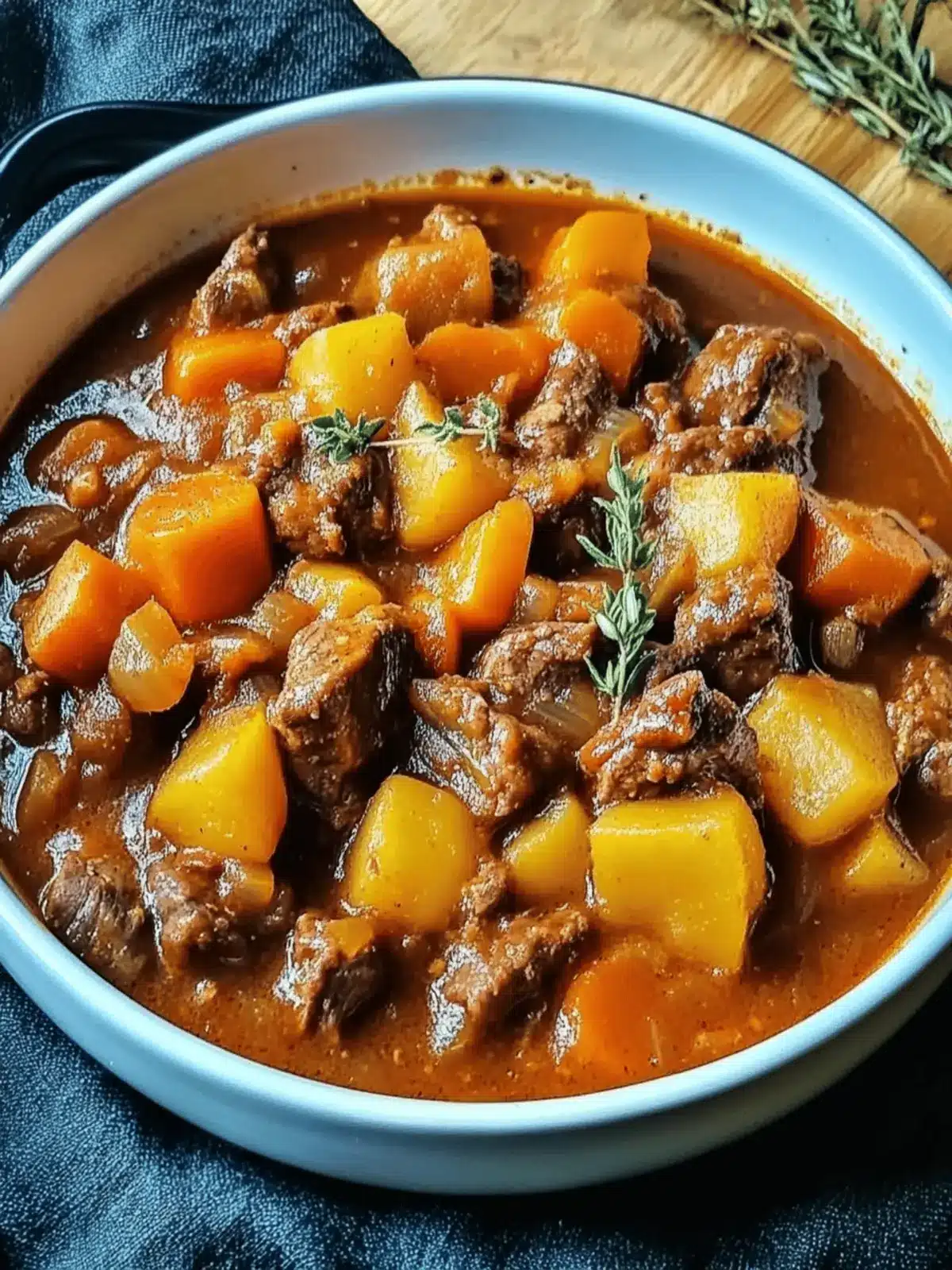 Autumn Harvest Beef Stew