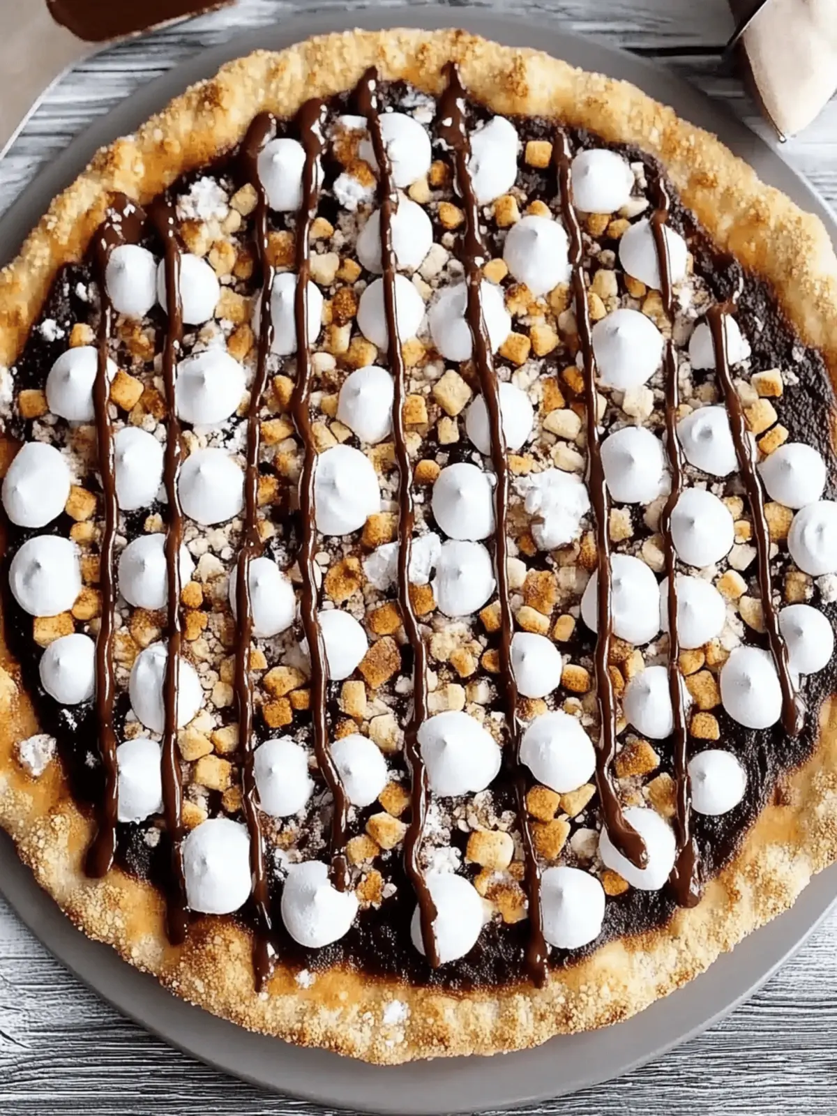 Sweet S’mores Pizza: Your Family's New Favorite Dessert Delight 4 Sweet S’mores Pizza