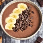 Chocolate Peanut Butter Smoothie Bowl