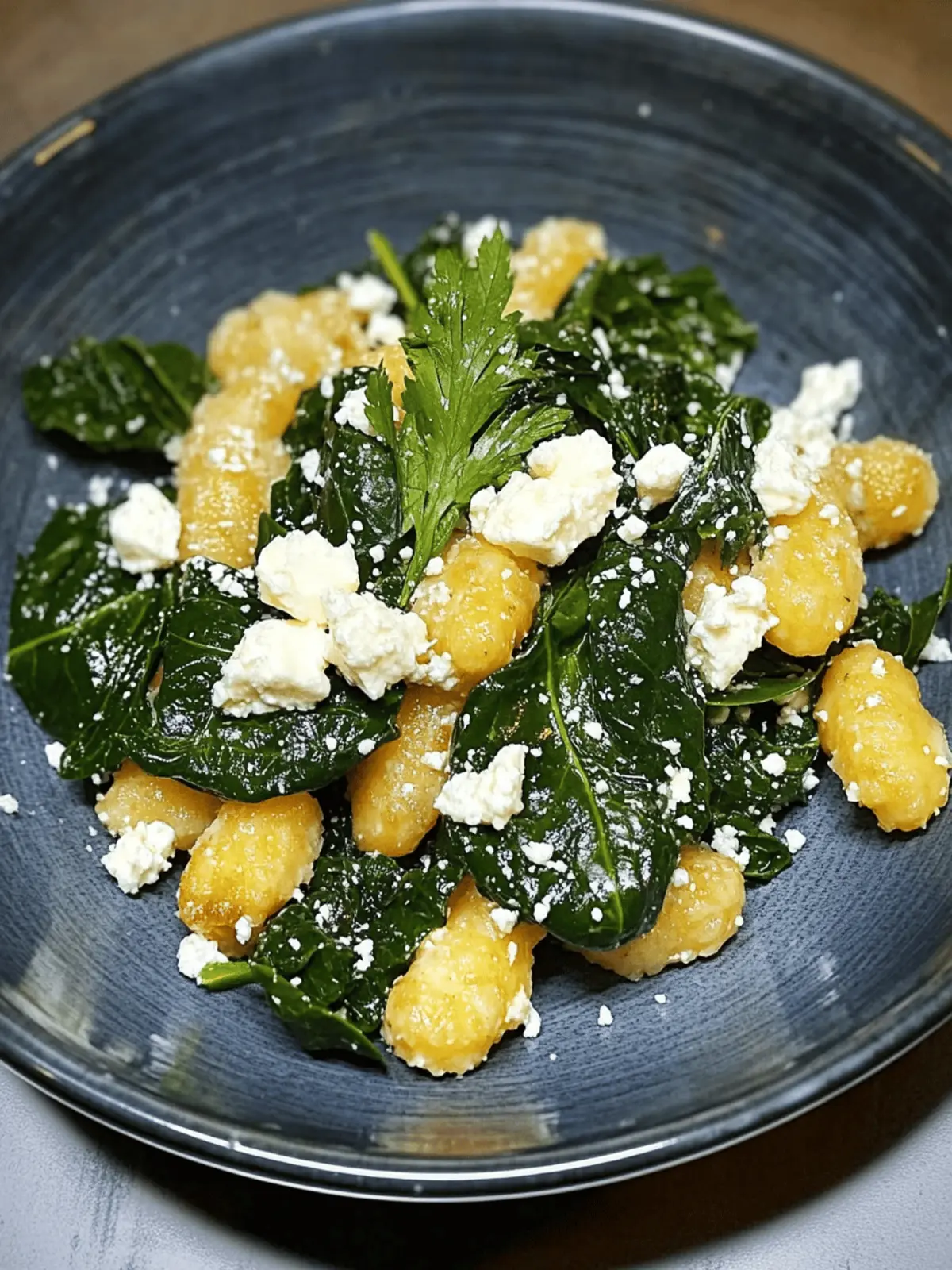 Crispy Gnocchi with Spinach and Feta in 30 Minutes Flat 2 Crispy Gnocchi With Spinach And Feta