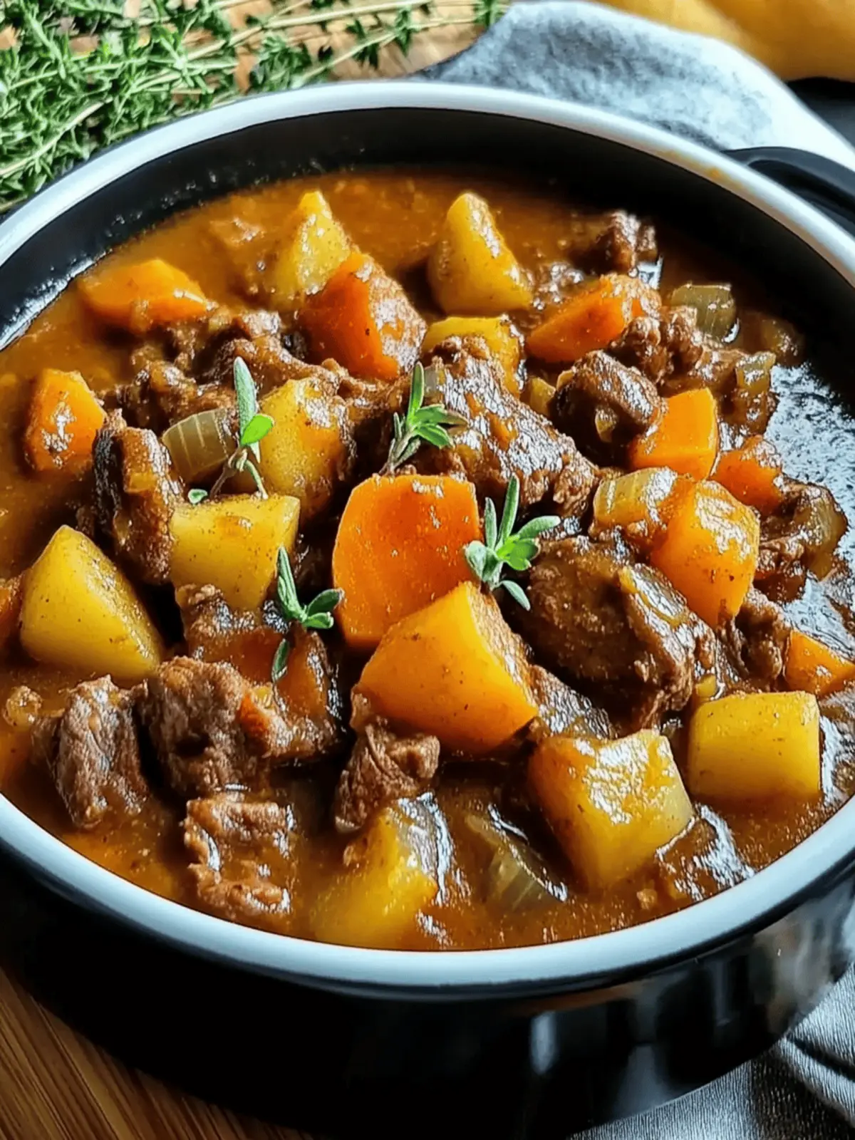 Autumn Harvest Beef Stew