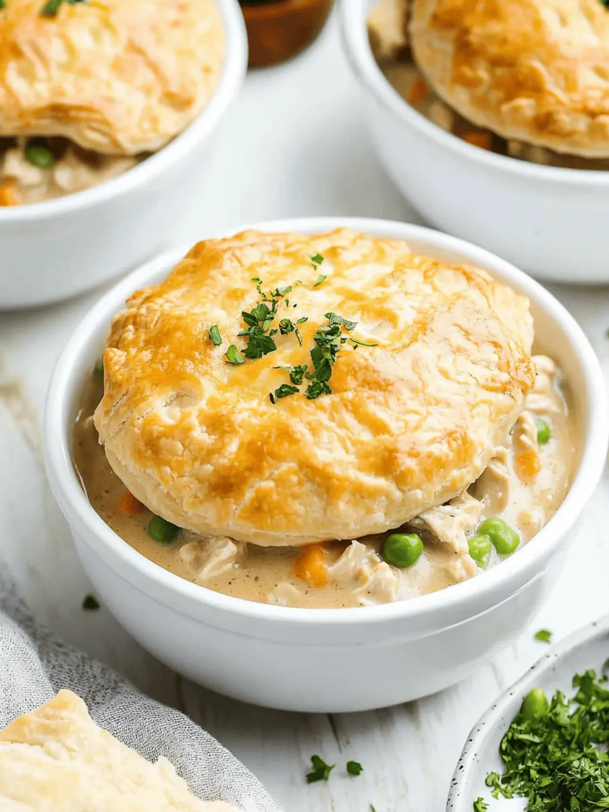 Easy Slow Cooker Chicken Pot Pie