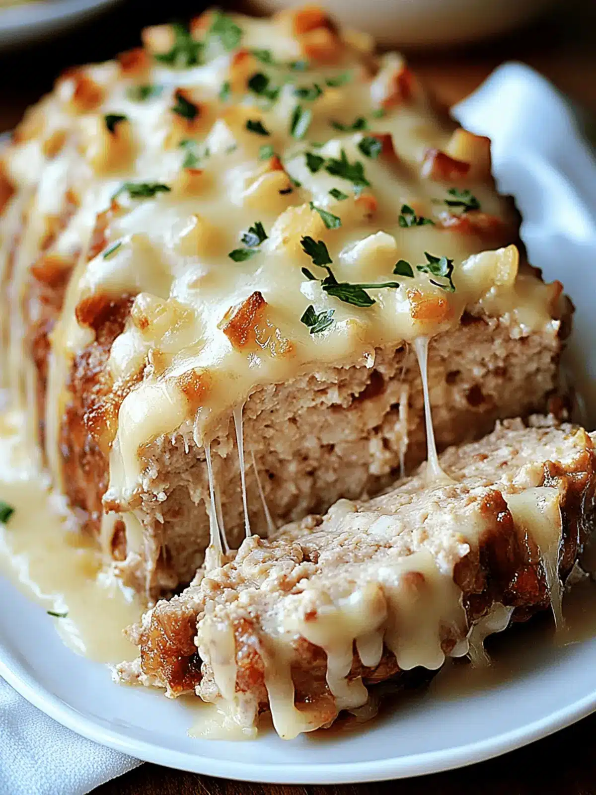 Chicken Cordon Bleu Meatloaf