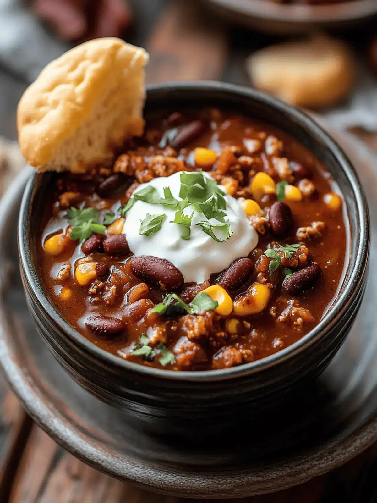 Crockpot Cowboy Chili
