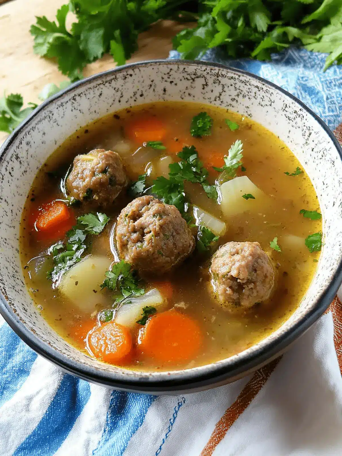 Comforting Caldo de Albóndigas: Your New Favorite Soup Recipe 4 Caldo de Albóndigas (Mexican Meatball Soup)
