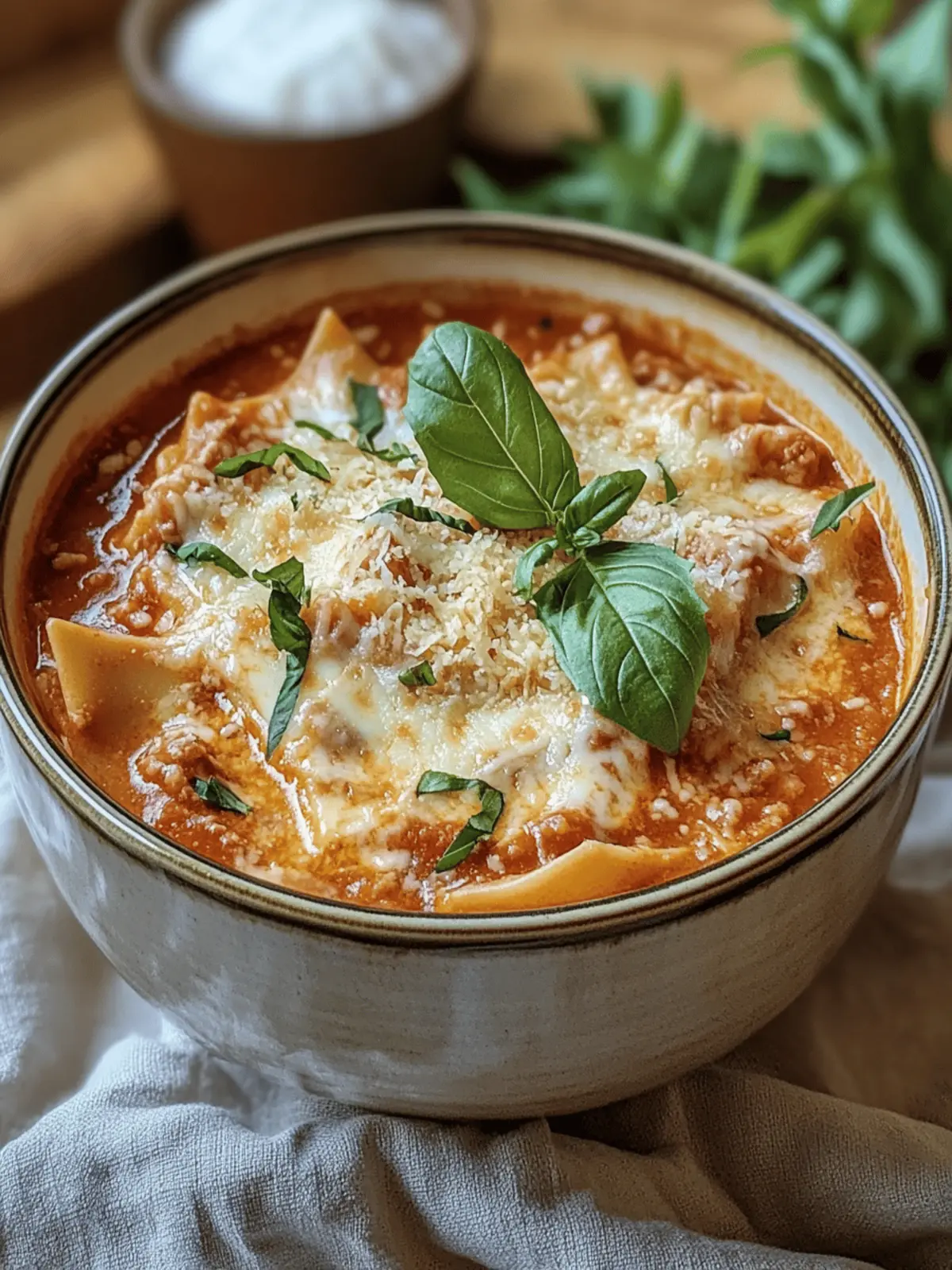 Viral TikTok Lasagna Soup: Cozy Comfort in a Bowl 4 Viral TikTok Lasagna Soup