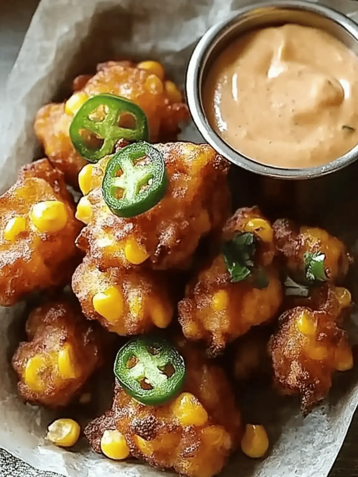 Crispy Jalapeño Corn Fritters for the Perfect Game Day Snack 3 Jalapeño Corn Fritters