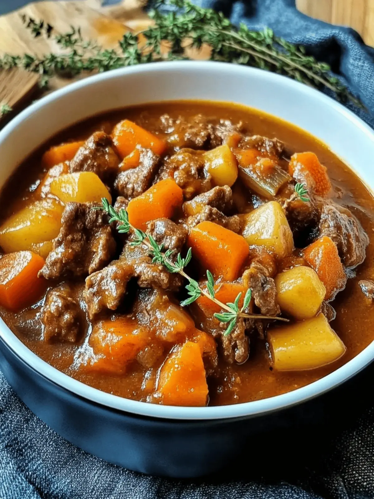 Autumn Harvest Beef Stew