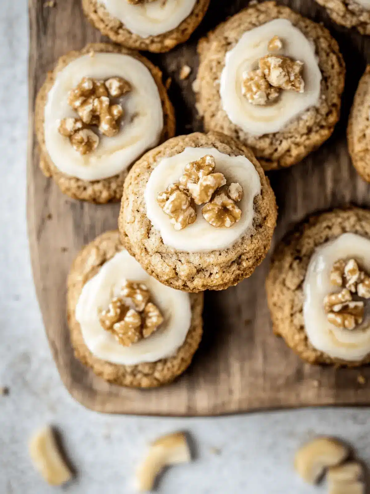 Soft Banana Bread Cookies