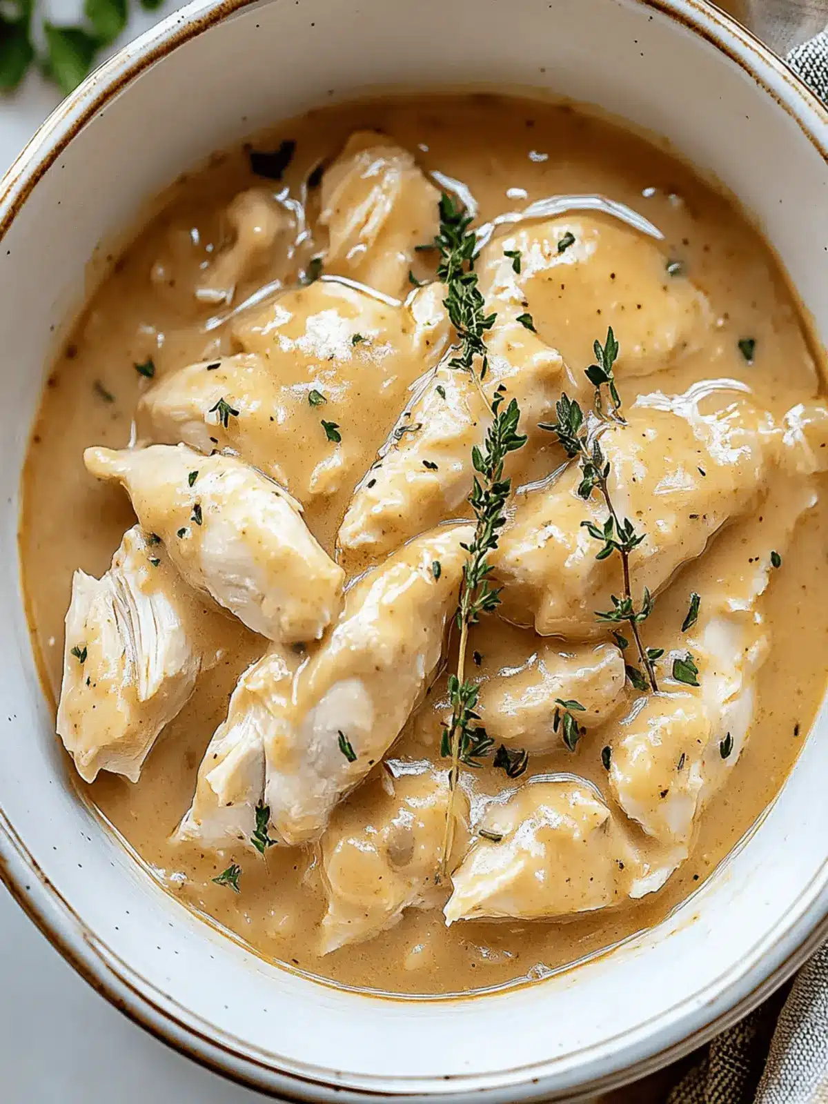 Easy Crockpot Chicken and Gravy for Cozy Weeknight Dinners 4 Easy Crockpot Chicken and Gravy