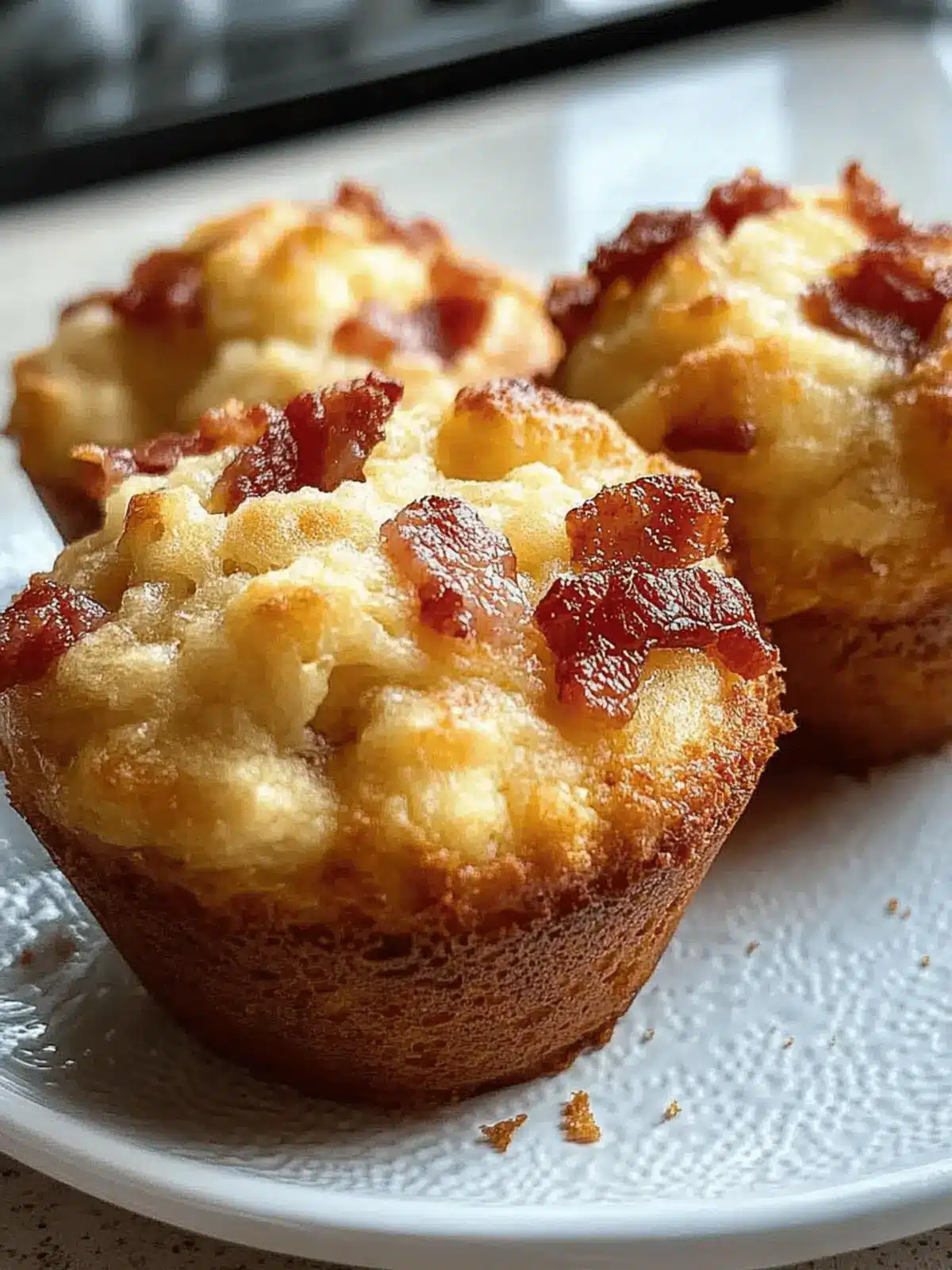 Maple Bacon Pancake Muffins
