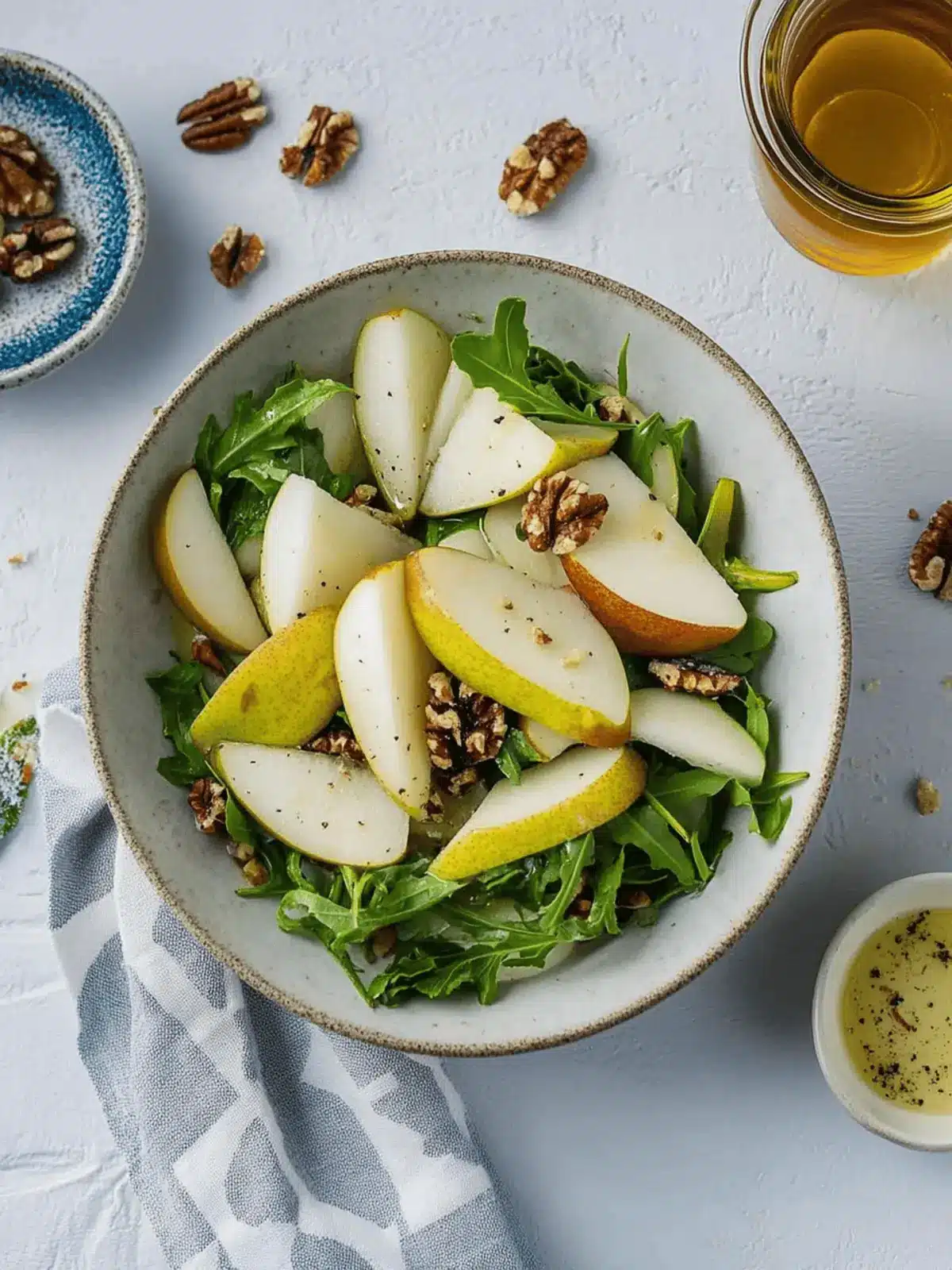 Pear and Walnut Salad: Refreshing Twist for Busy Days 4 Pear and Walnut Salad