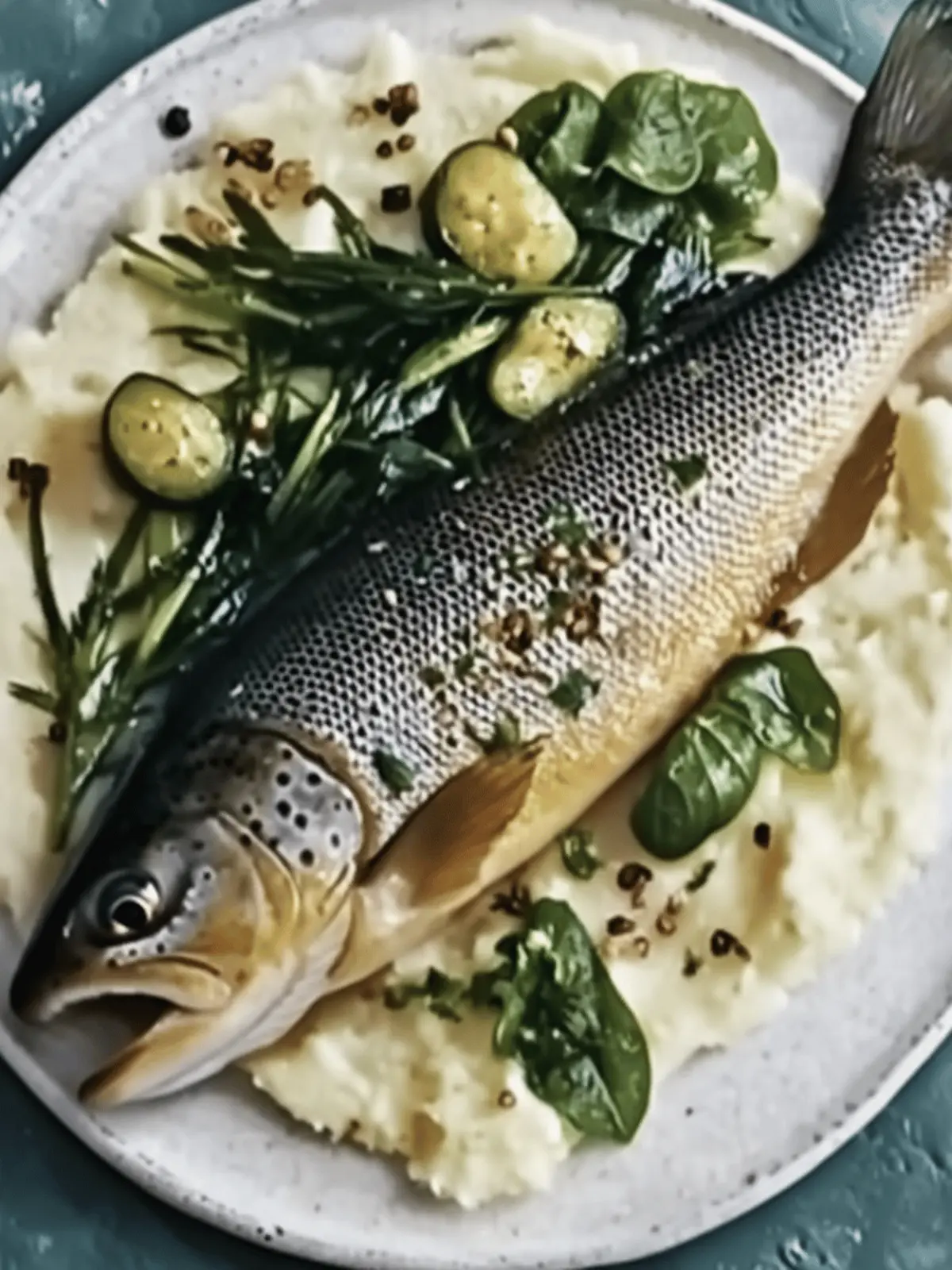 Trout With Fiddlehead Ferns: A Fresh Spring Delight 2 Trout With Fiddlehead Ferns