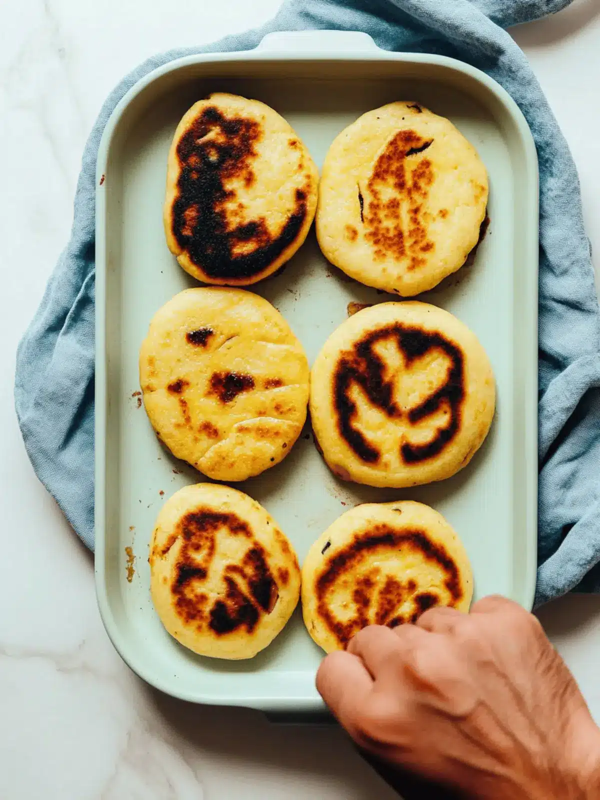 How to Make Arepas (3 Ingredients!)