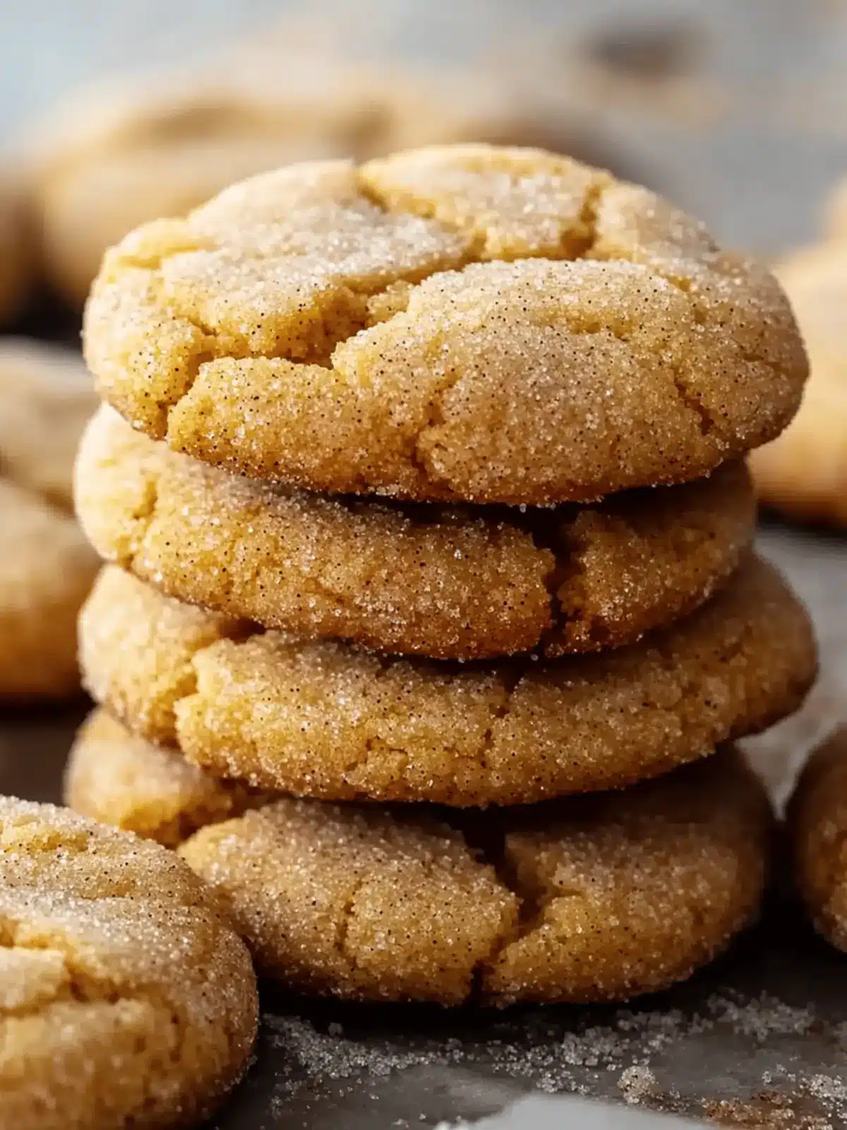Chewy Pumpkin Snickerdoodle Cookies