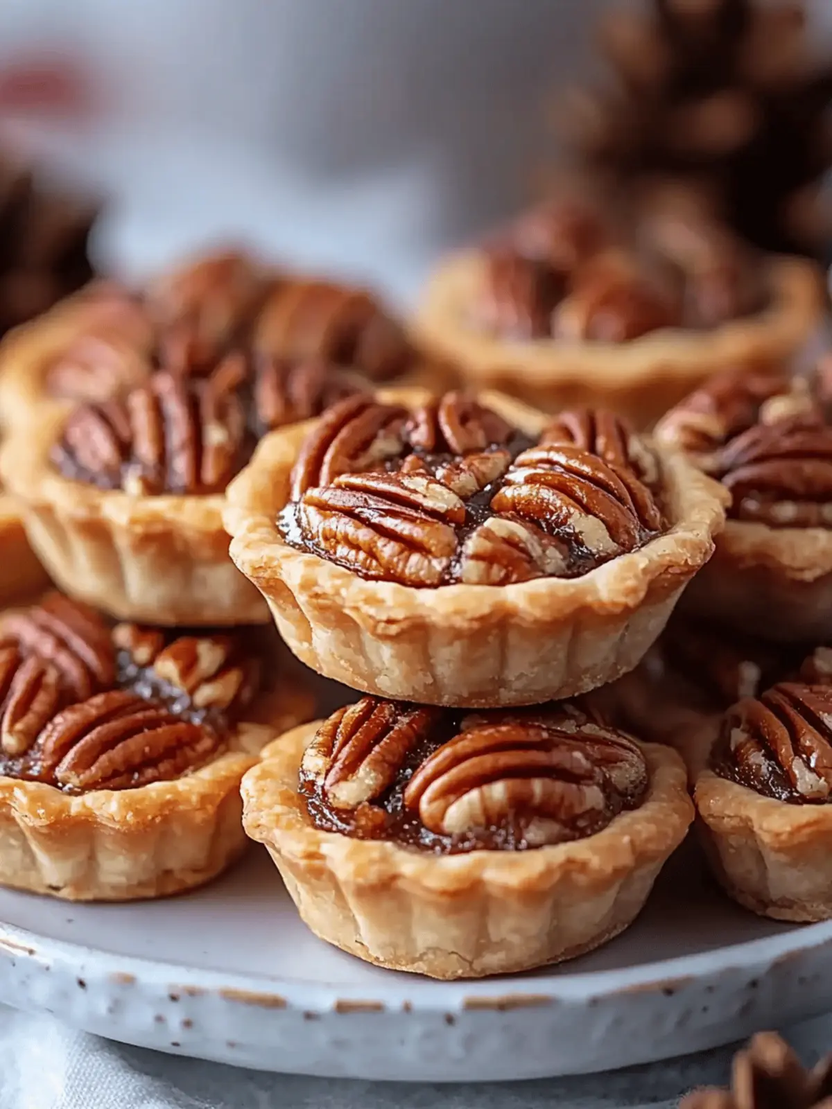 Irresistible Mini Pecan Tarts: A Must-Try Southern Delight 2 Mini Pecan Tarts