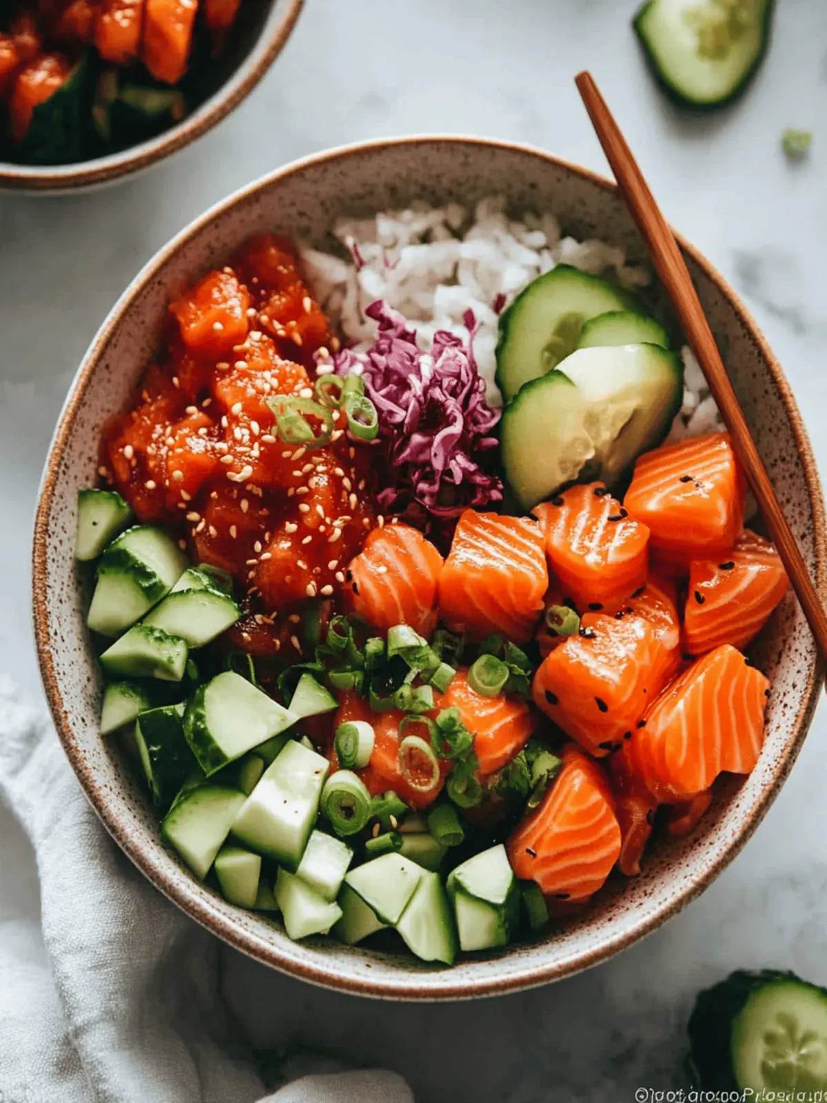 Salmon Poke Bowl