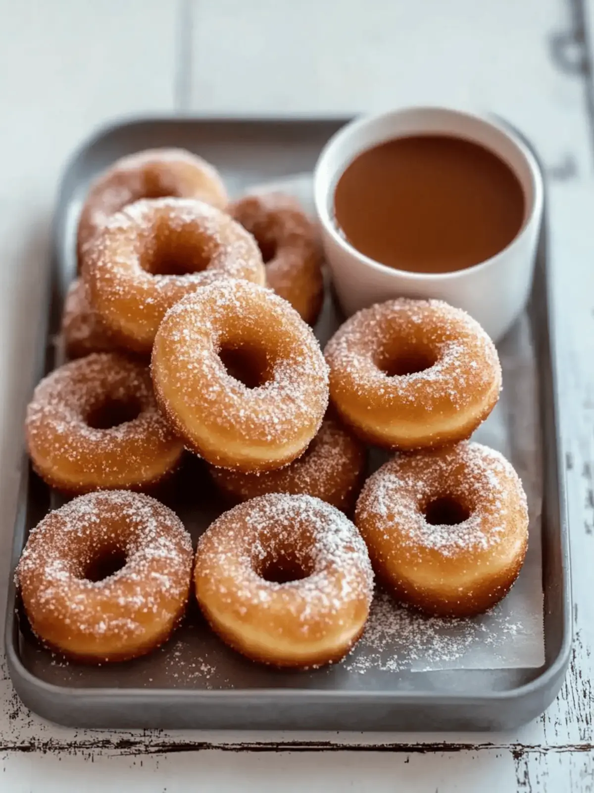 Sweet Churro Donut Bites