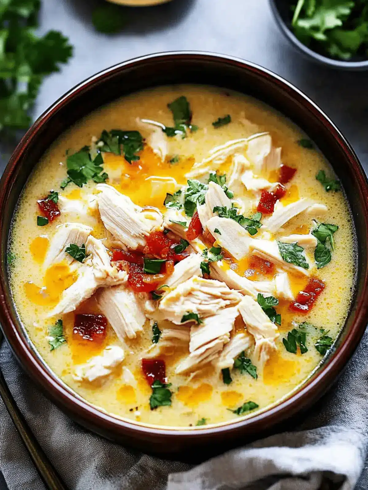 CRACK CHICKEN SOUP