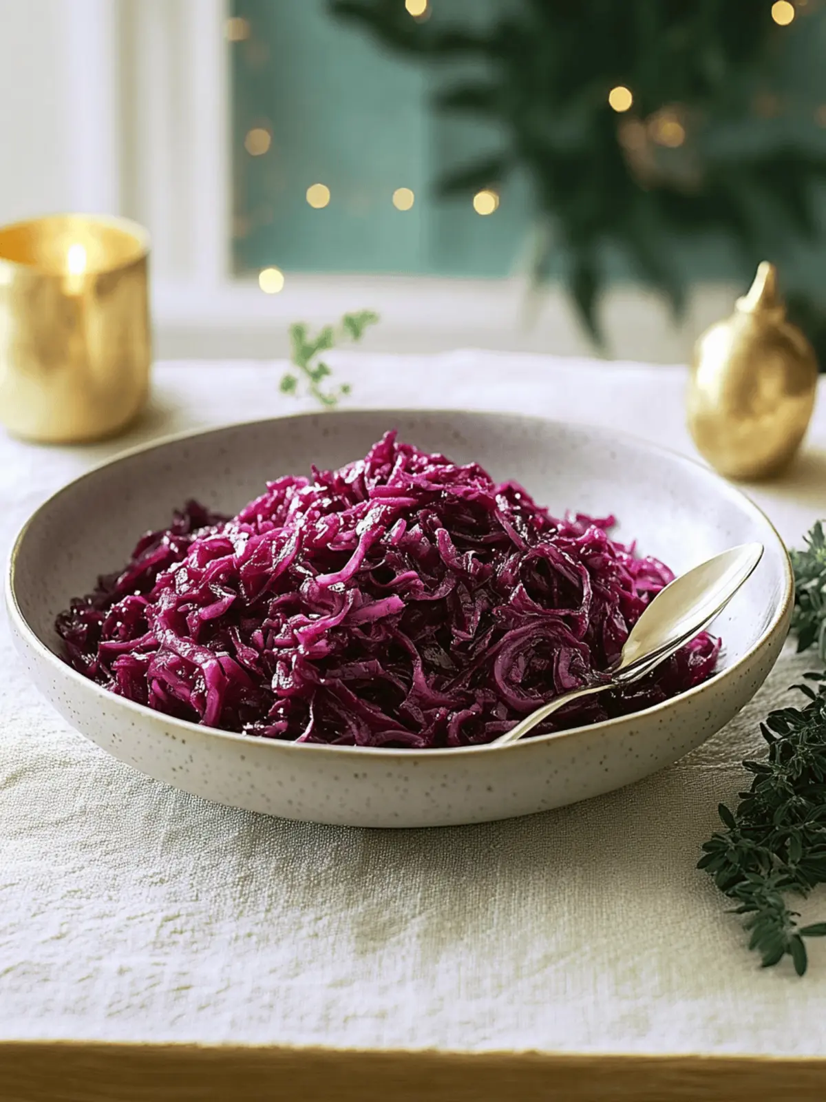 Delicious Braised Red Cabbage for Effortless Holiday Feasts 5 Braised red cabbage
