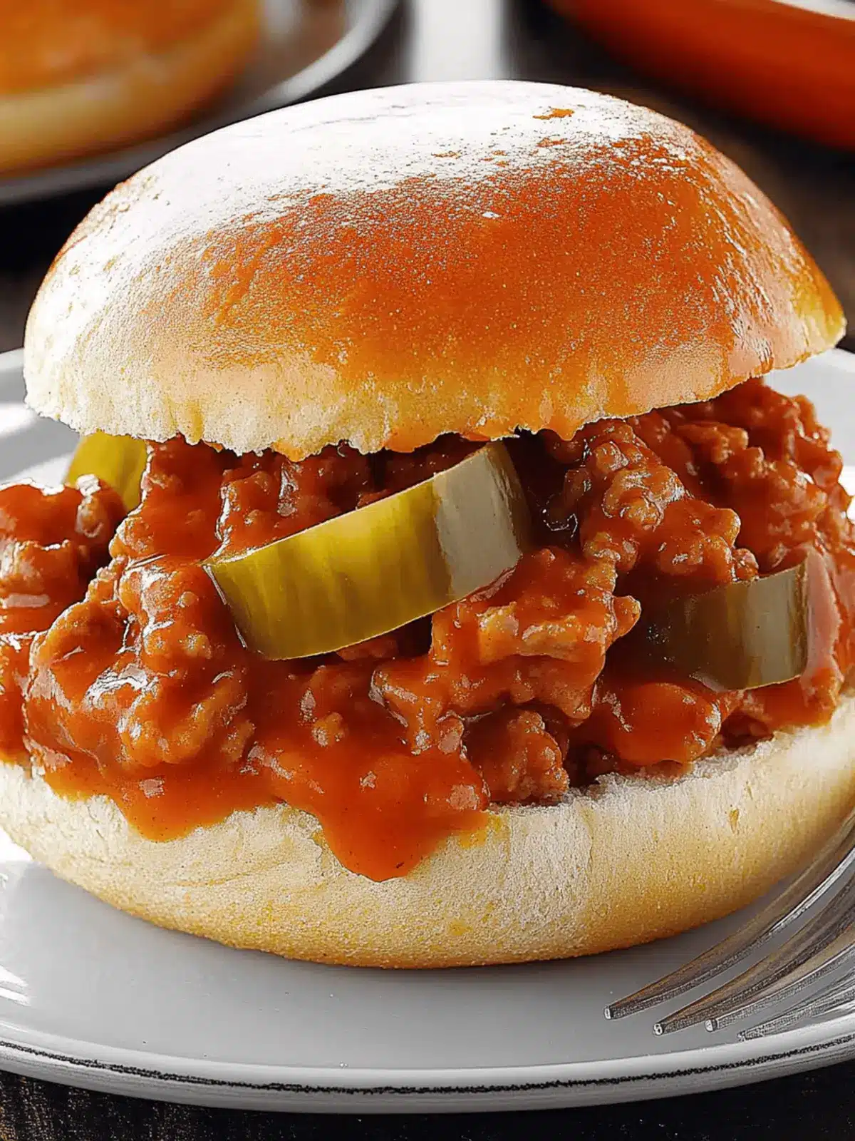 Slow-Cooked Turkey Sloppy Joes