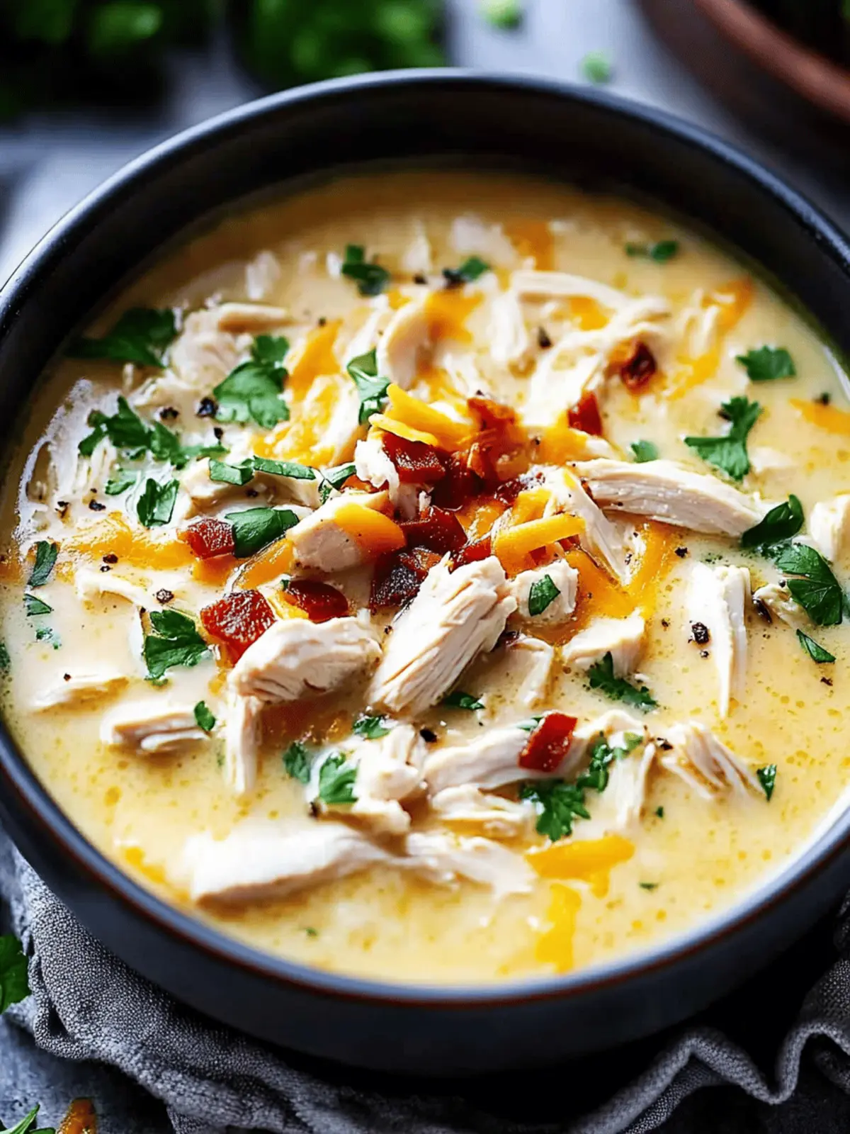 CRACK CHICKEN SOUP
