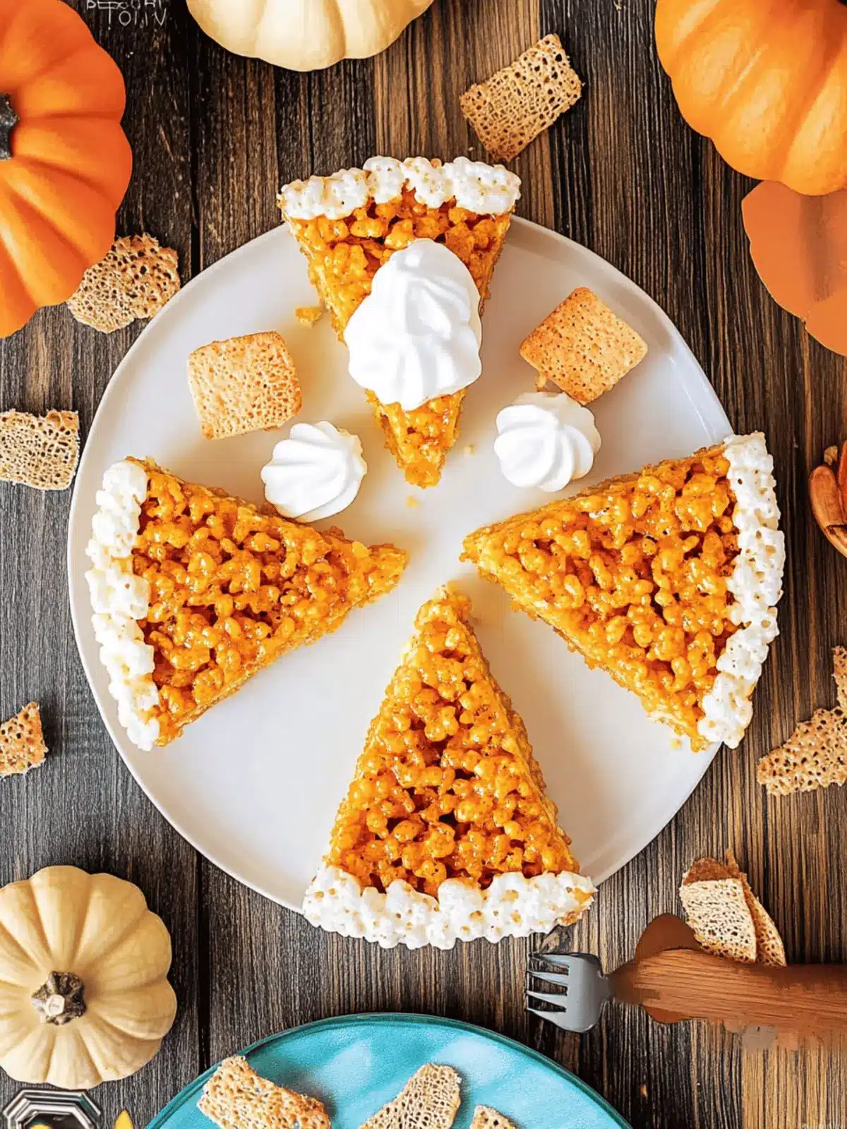 Pumpkin Pie Rice Krispies Treats that Wow Your Holiday Guests 2 Pumpkin Pie Rice Krispies Treats